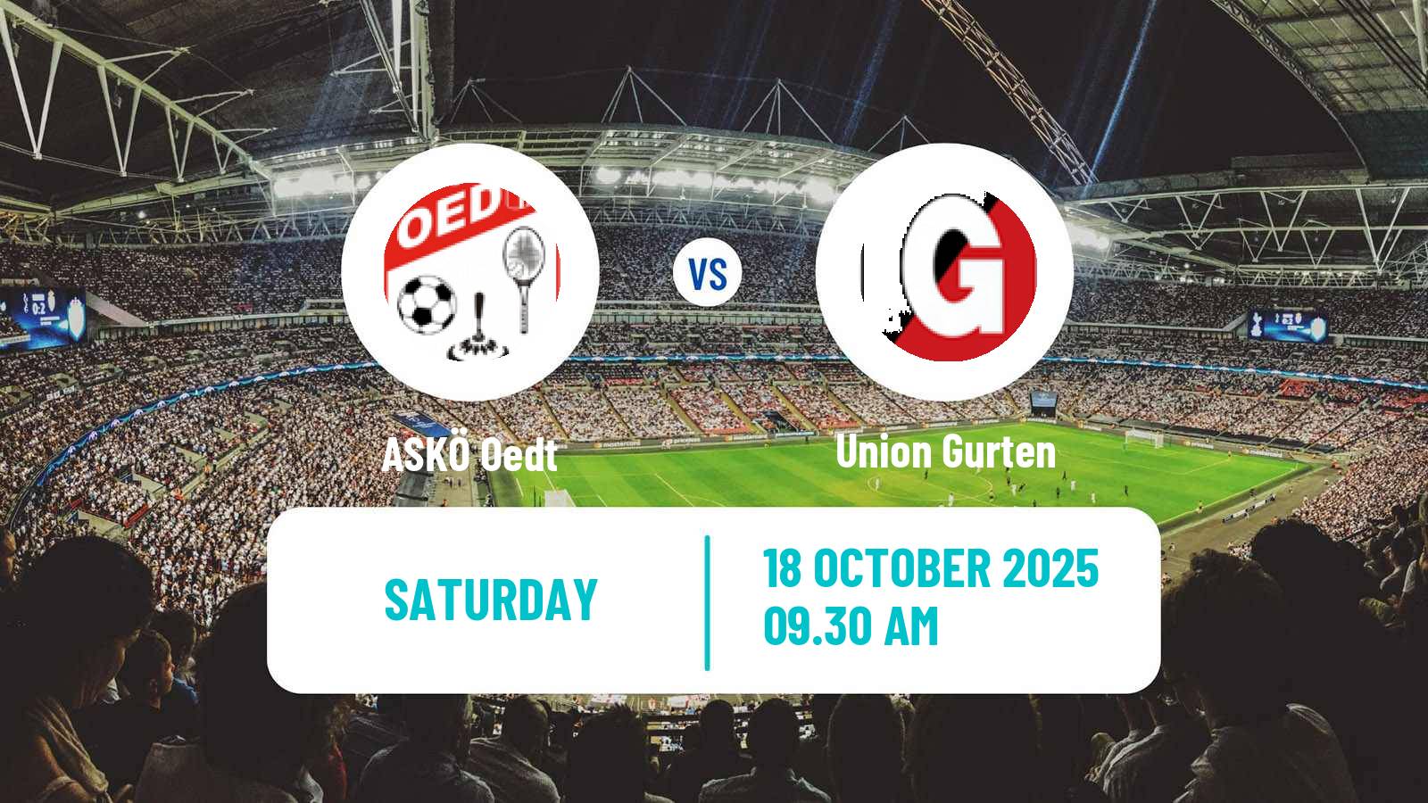 Football Austrian Regionalliga Central ASKÖ Oedt - Union Gurten