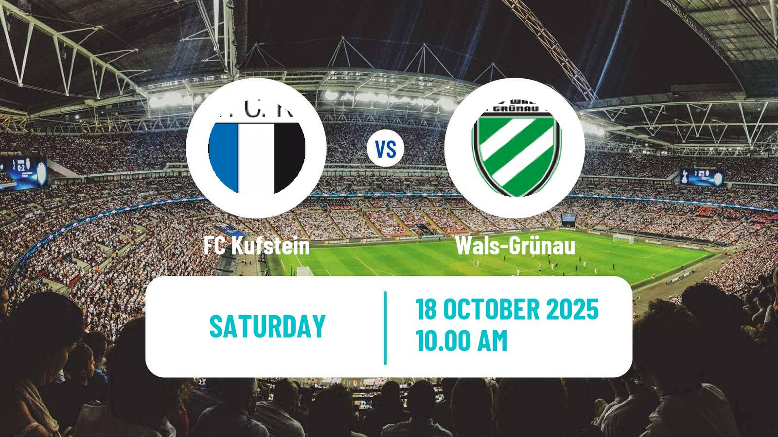 Football Austrian Regionalliga West Kufstein - Wals-Grünau