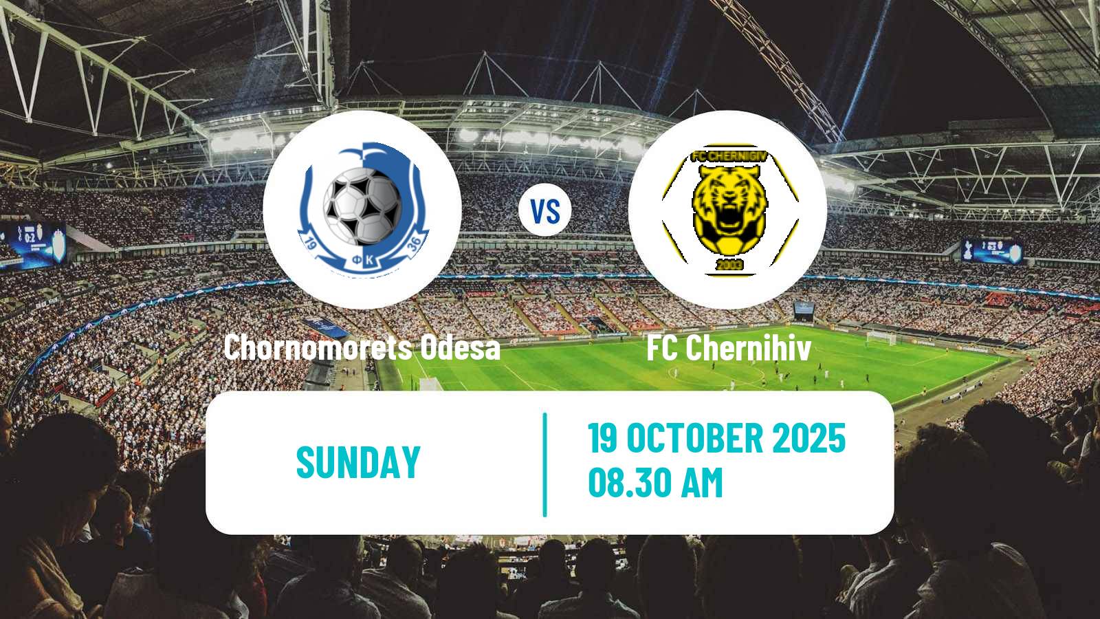 Football Ukrainian Persha Liga Chornomorets Odesa - Chernihiv