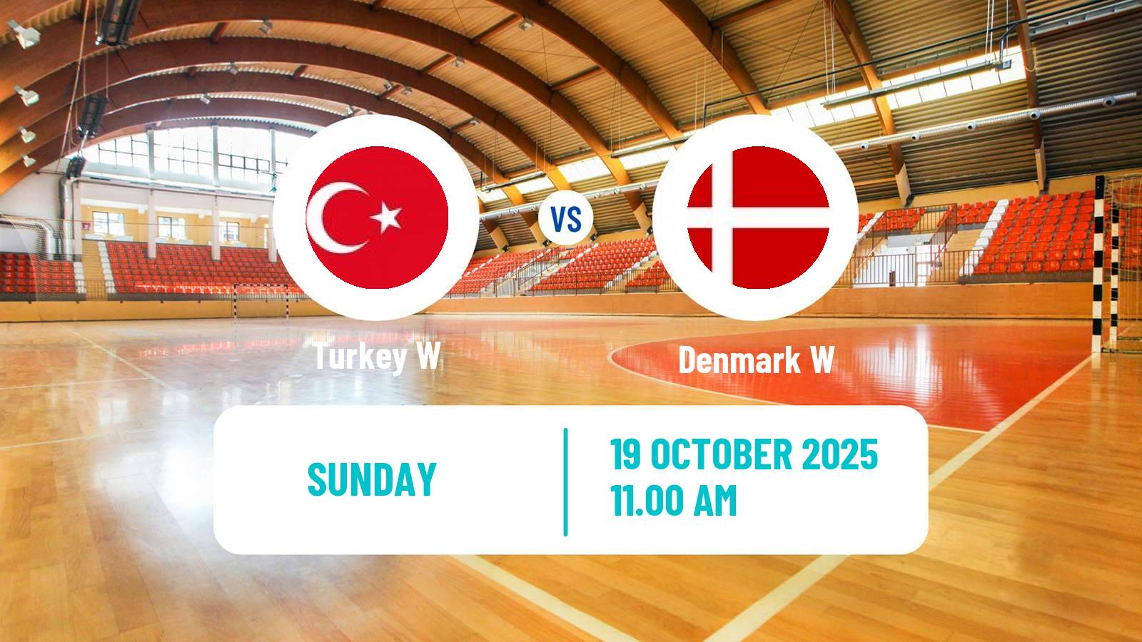 Handball EHF Euro Cup Women Turkey W - Denmark W