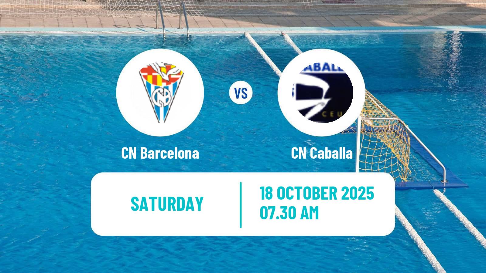 Water polo Spanish Liga Premaat Barcelona - Caballa