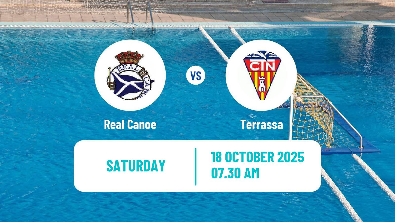 Water polo Spanish Liga Premaat Women Real Canoe - Terrassa