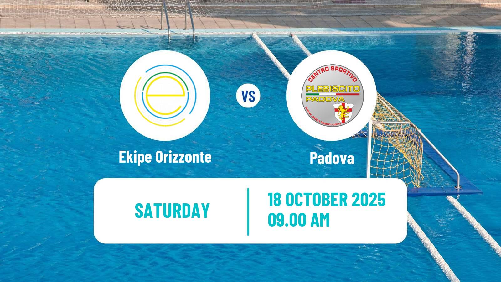 Water polo Italian A1 Water Polo Women Ekipe Orizzonte - Padova