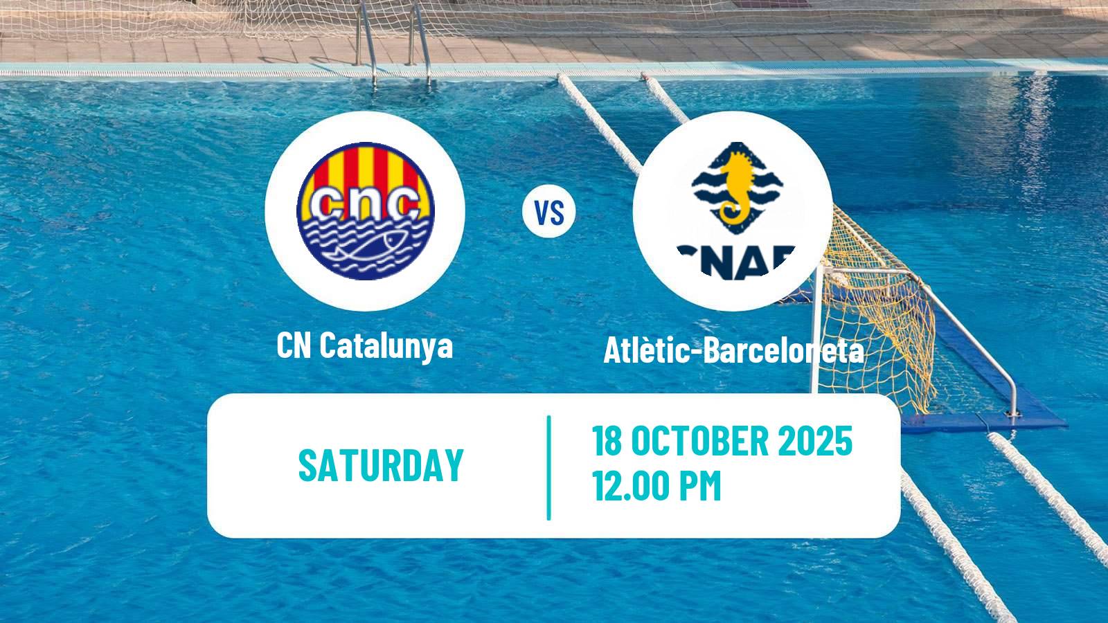 Water polo Spanish Liga Premaat Catalunya - Atlètic-Barceloneta