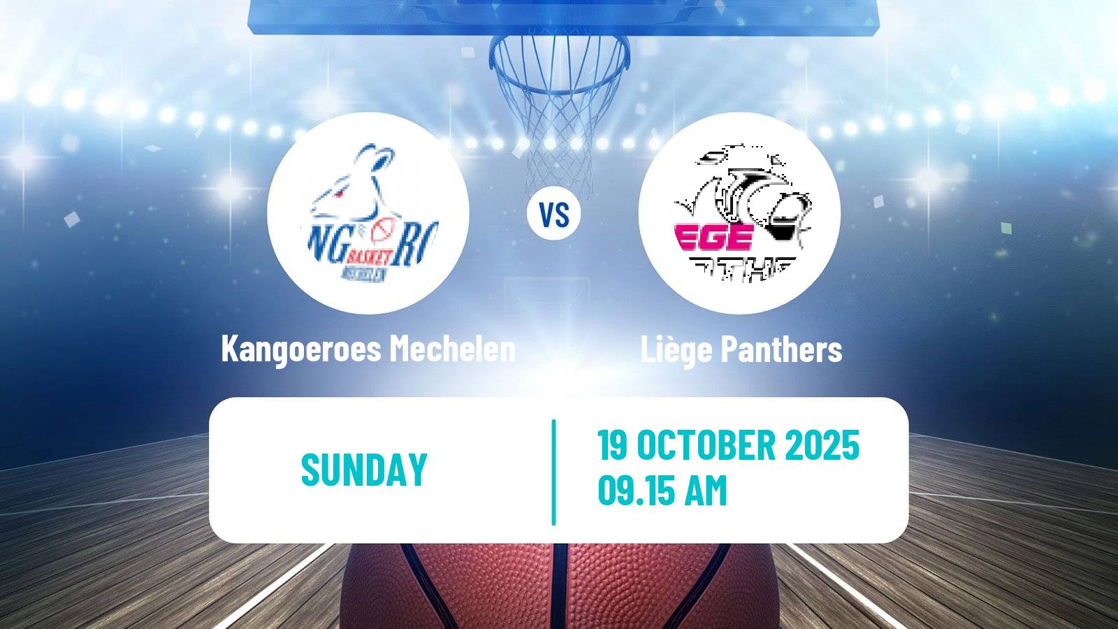 Basketball Belgian Top Division Basketball Women Kangoeroes Mechelen - Liège Panthers