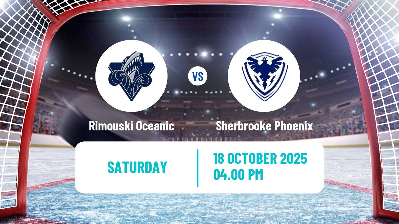 Hockey QMJHL Rimouski Oceanic - Sherbrooke Phoenix