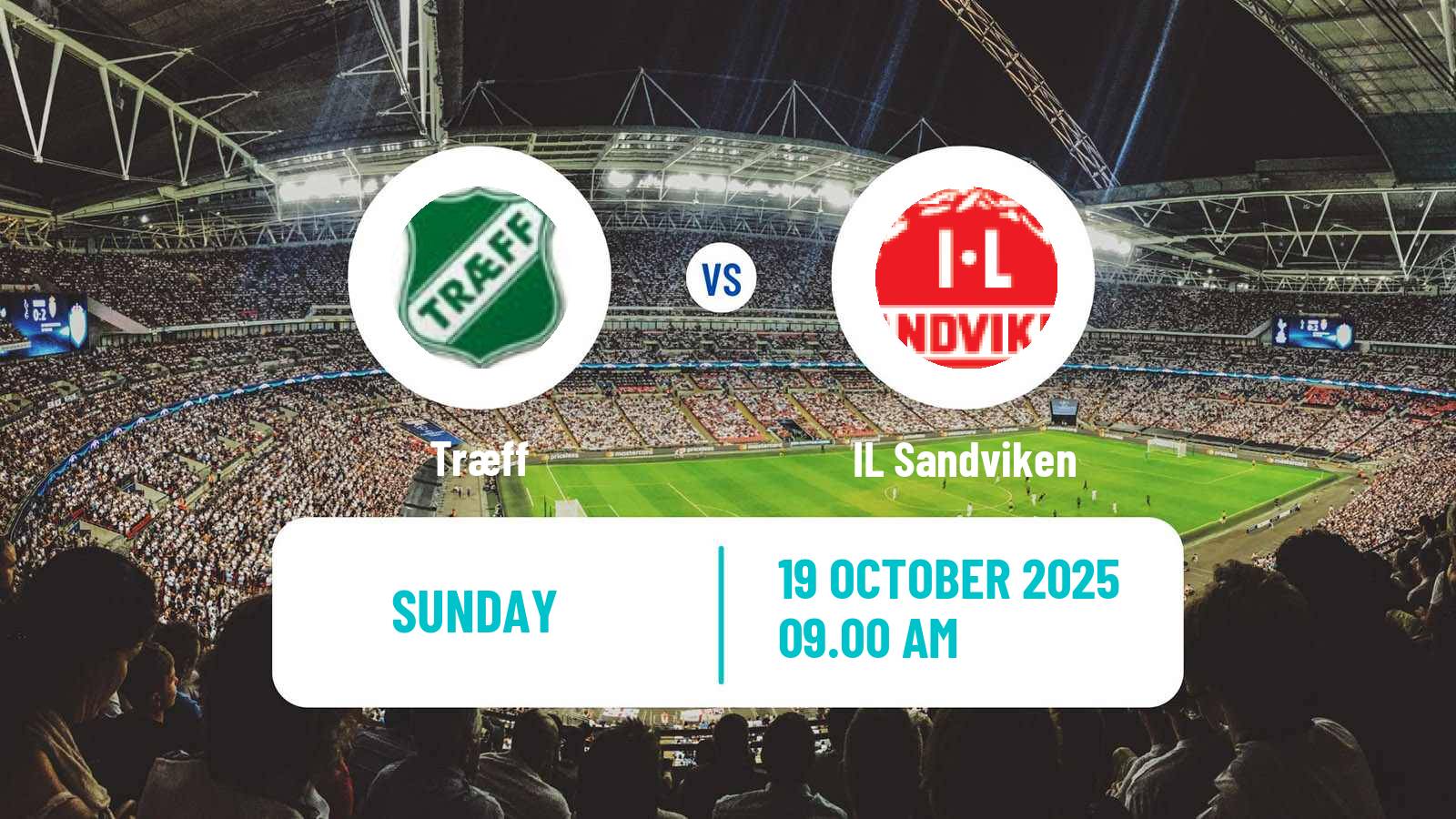Football Norwegian Division 2 - Group 1 Træff - Sandviken