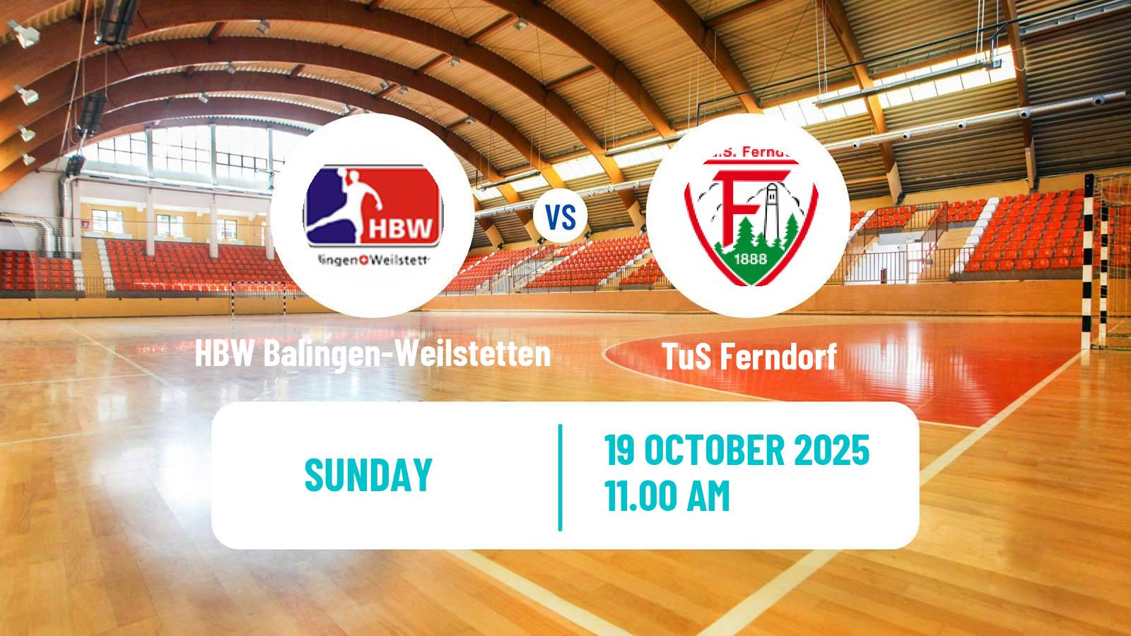 Handball German 2 Bundesliga Handball HBW Balingen-Weilstetten - Ferndorf
