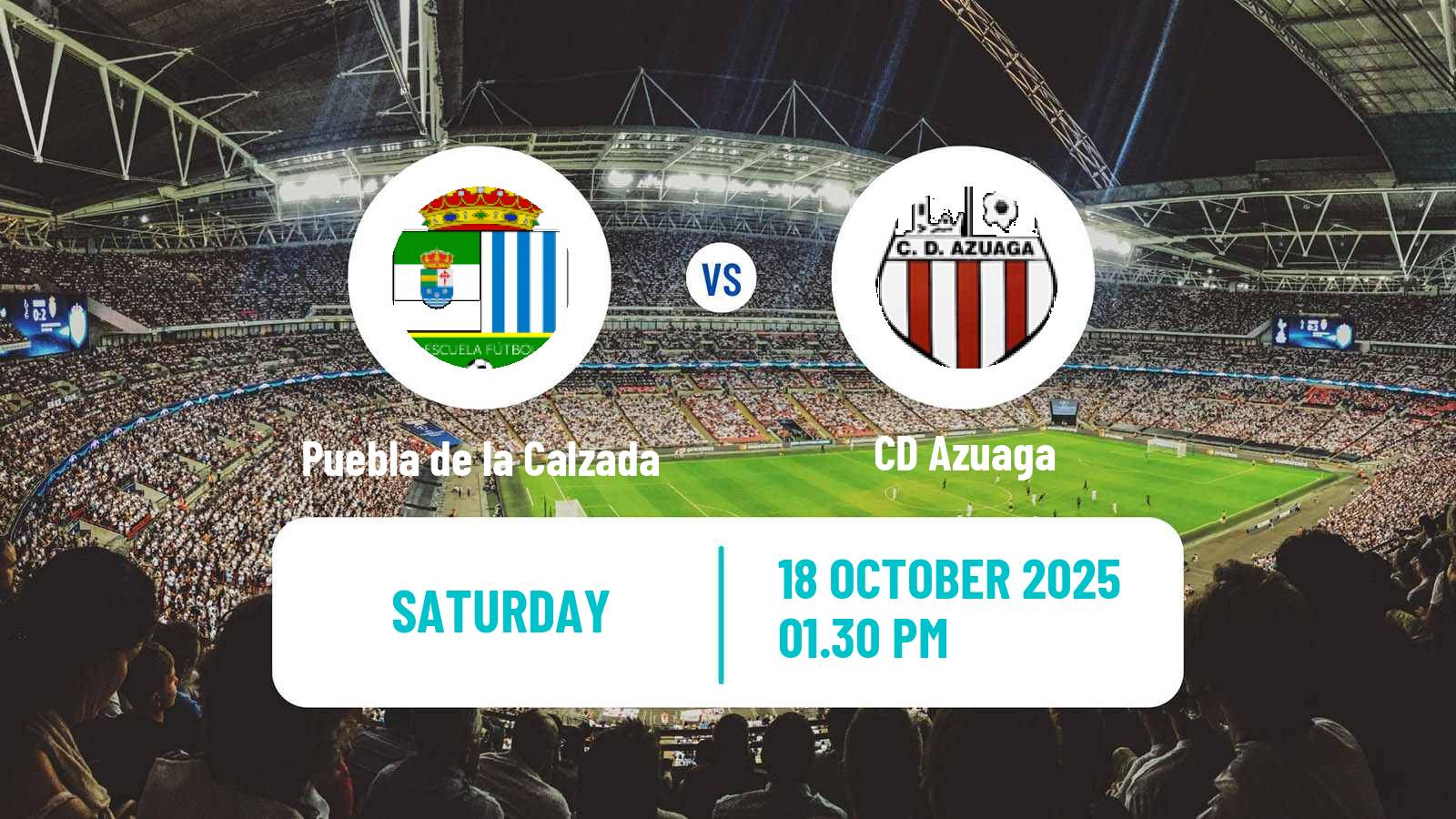 Football Spanish Tercera RFEF - Group 14 Puebla de la Calzada - Azuaga