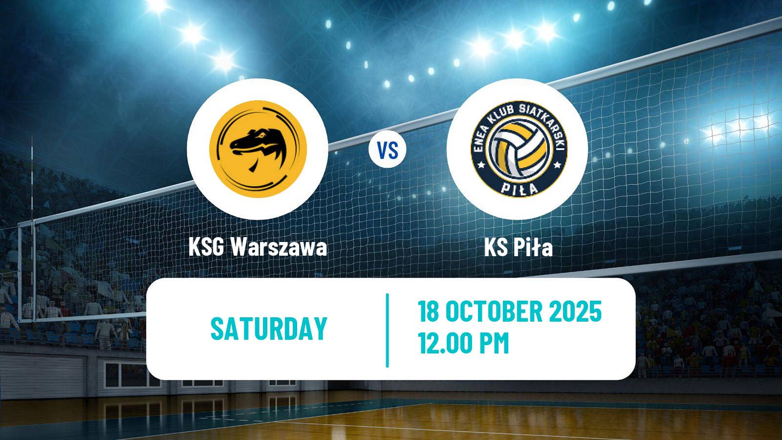 Volleyball Polish I Liga Volleyball Women KSG Warszawa - KS Piła