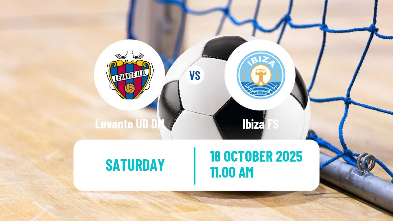 Futsal Spanish Segunda Division Futsal Levante UD DM - Ibiza