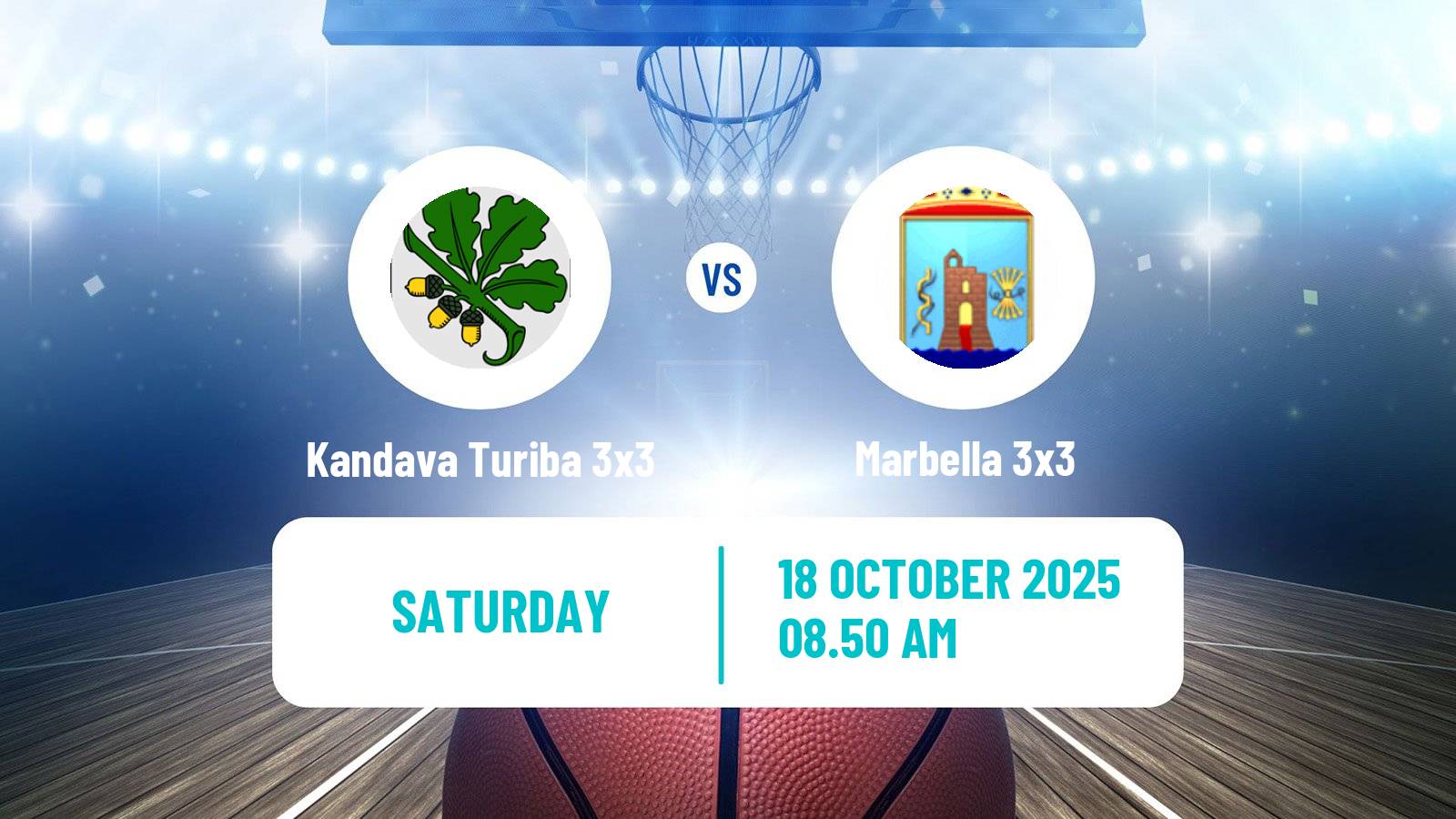Basketball World Tour Macau 3x3 Kandava Turiba 3x3 - Marbella 3x3