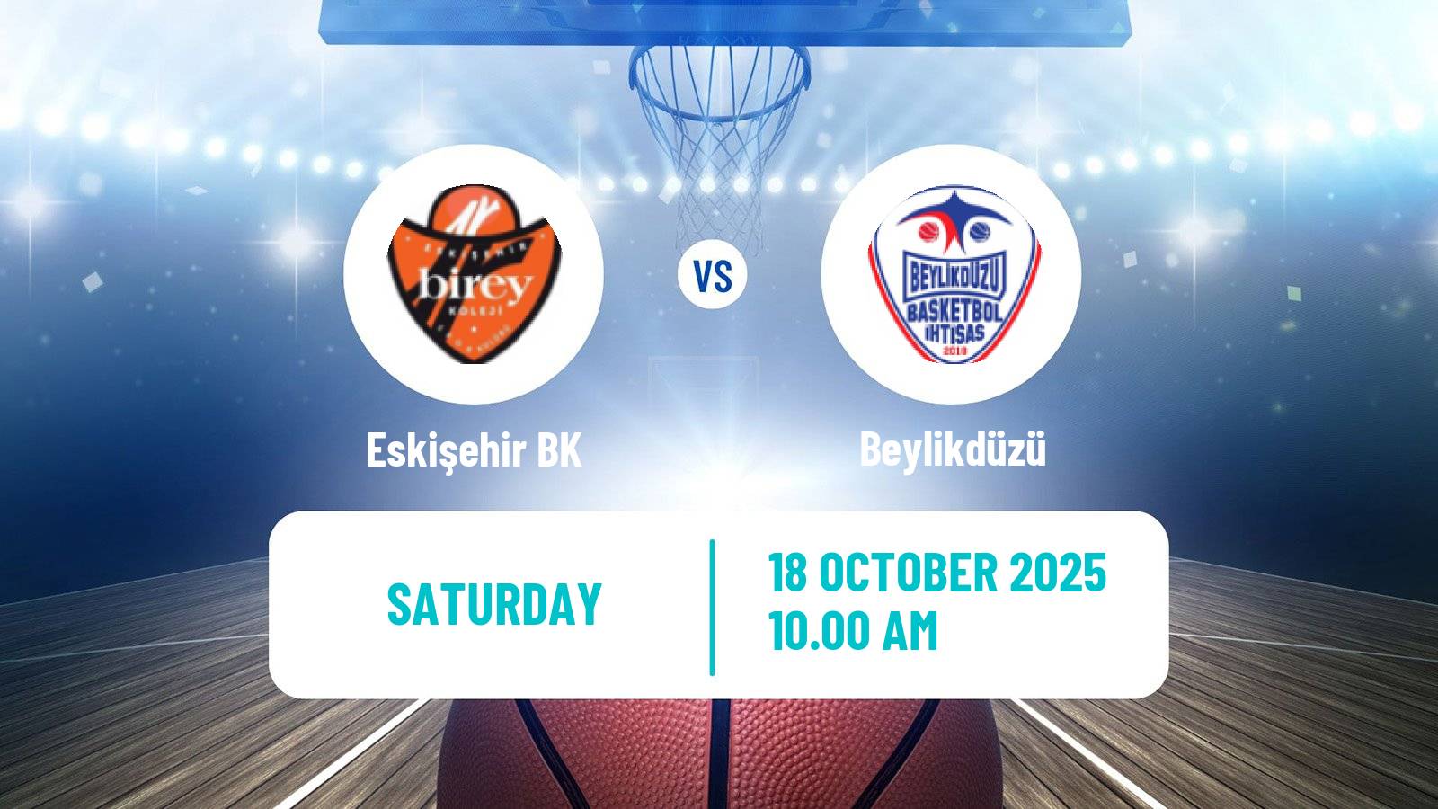 Basketball Turkish TB2L Eskişehir BK - Beylikdüzü