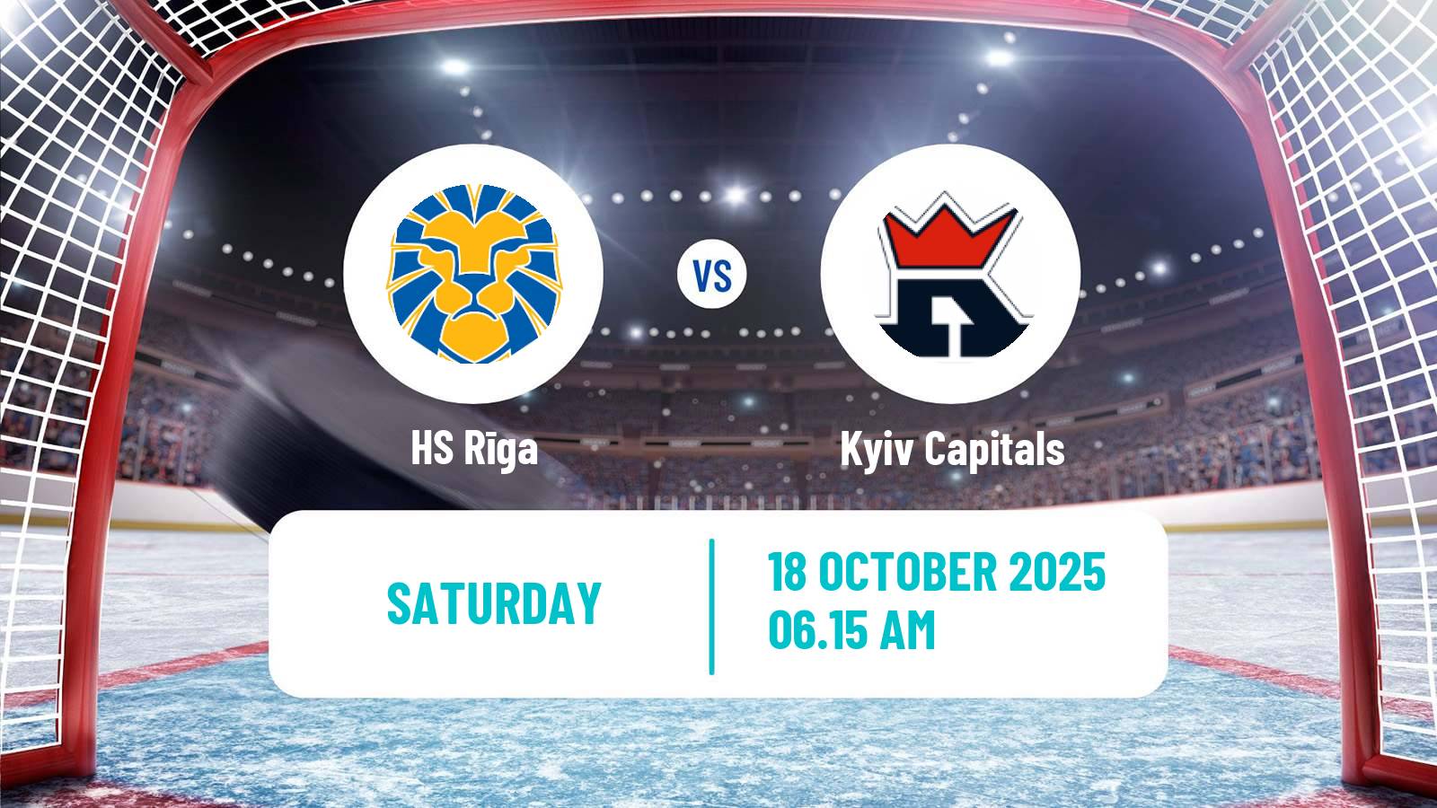Hockey Latvian Hokeja Liga HS Rīga - Kyiv Capitals