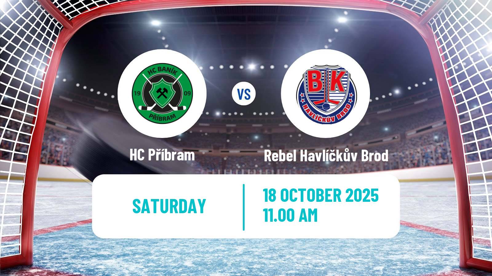Hockey Czech 2 Liga Hockey West Příbram - Rebel Havlíčkův Brod