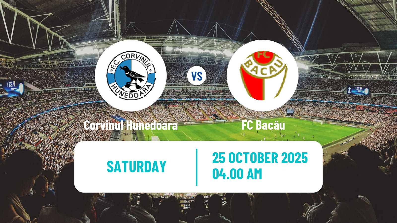 Football Romanian Division 2 Corvinul Hunedoara - FC Bacău