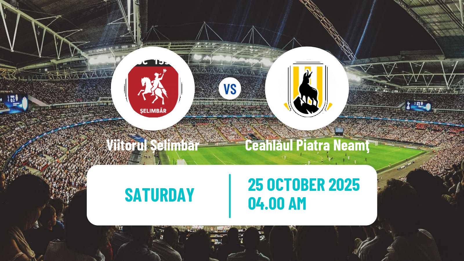 Football Romanian Division 2 Viitorul Șelimbăr - Ceahlăul Piatra Neamţ