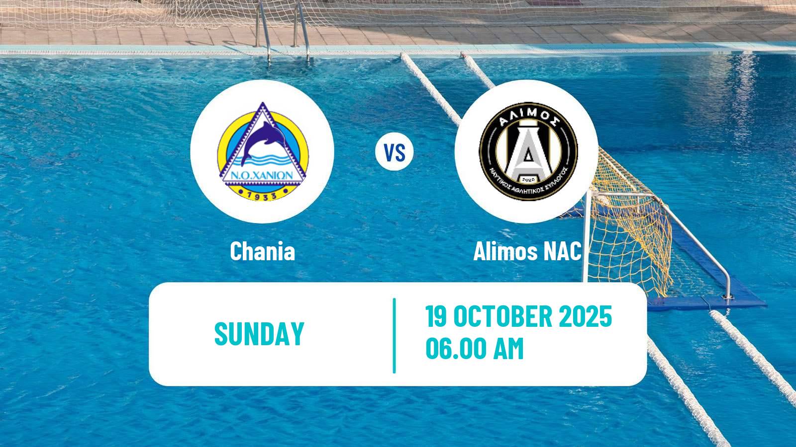 Water polo Greek A1 Water Polo Women Chania - Alimos