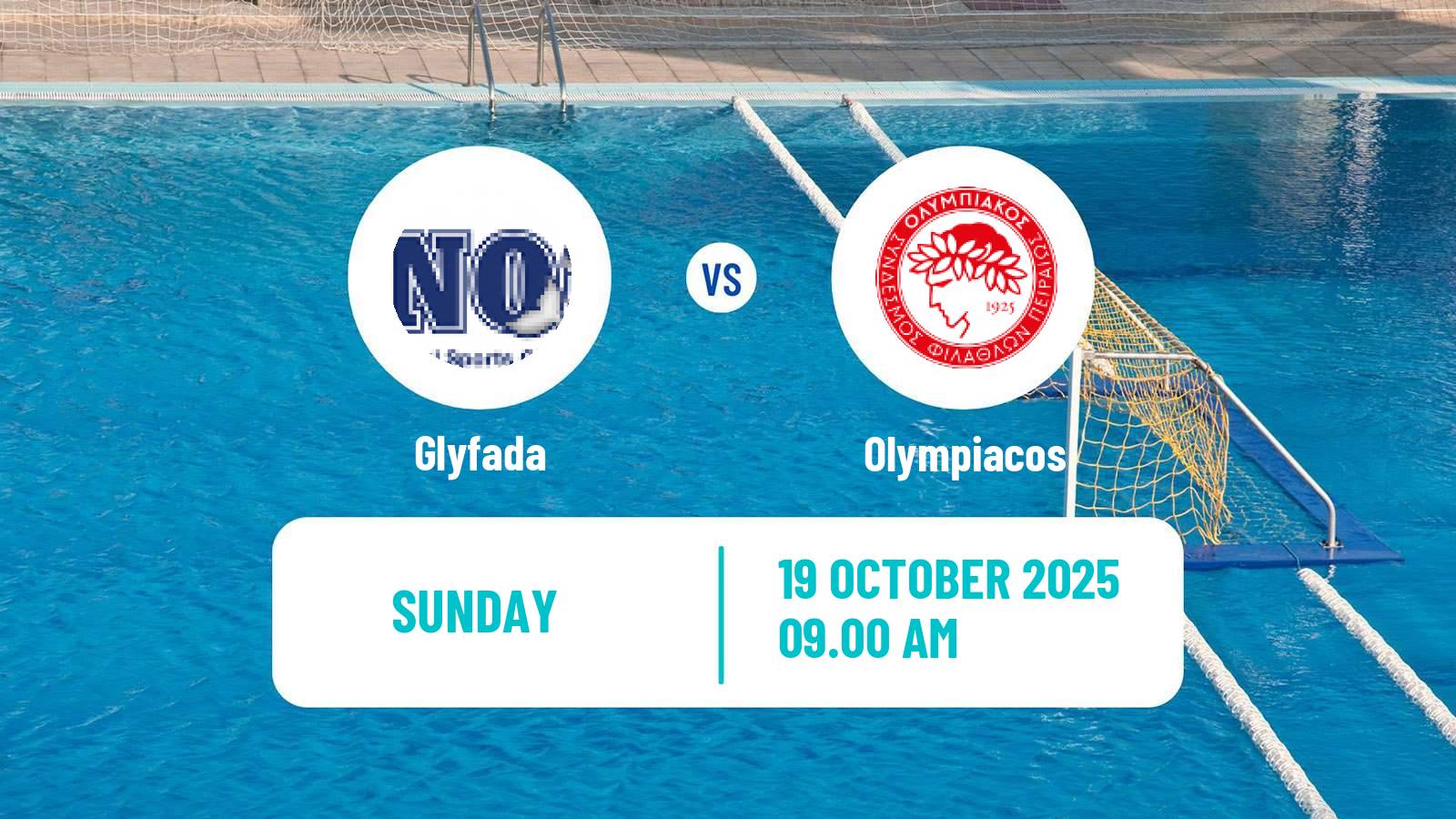Water polo Greek A1 Water Polo Women Glyfada - Olympiacos