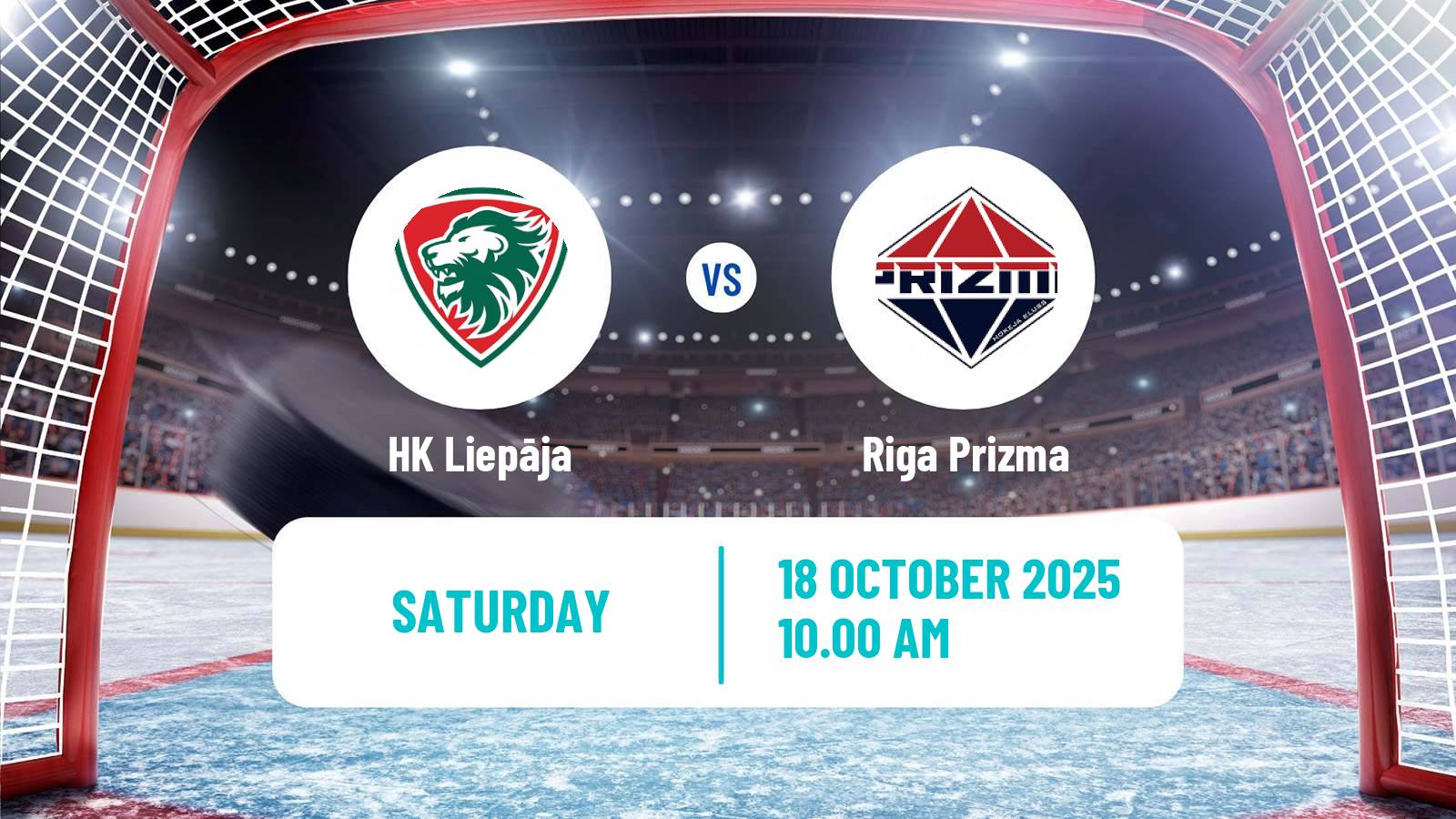 Hockey Latvian Hokeja Liga Liepāja - Riga Prizma