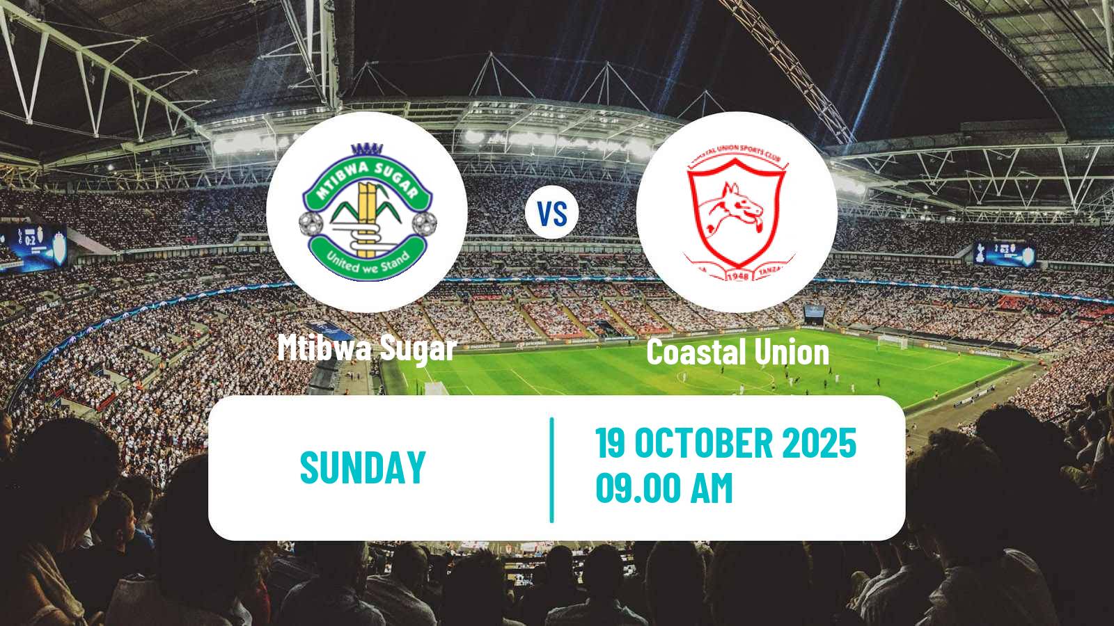 Football Tanzanian Premier League Mtibwa Sugar - Coastal Union