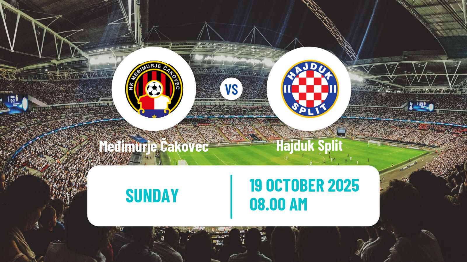 Football Croatian 1 HNL Women Međimurje Čakovec - Hajduk Split