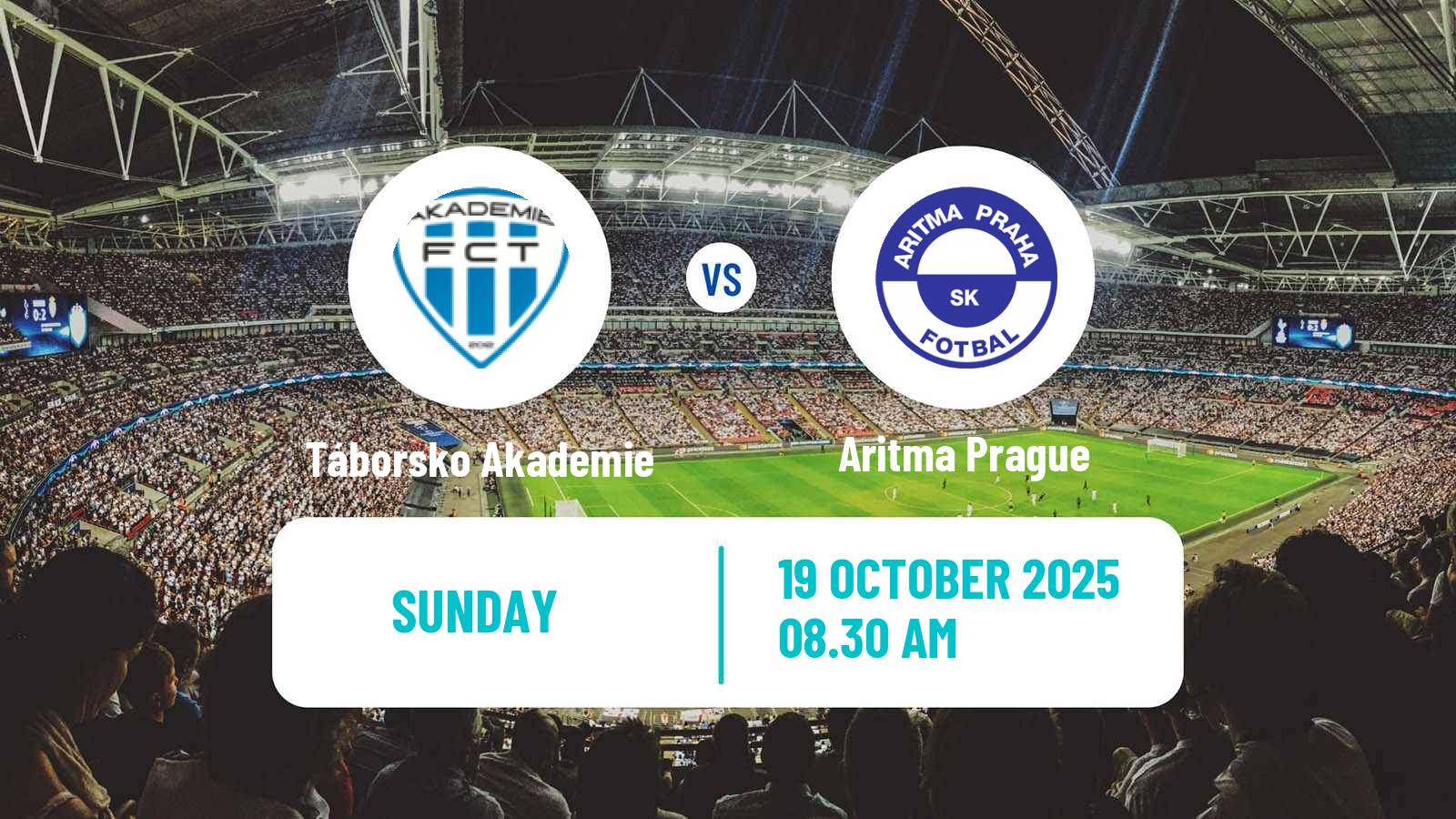 Football Czech CFL Group A Táborsko Akademie - Aritma Prague