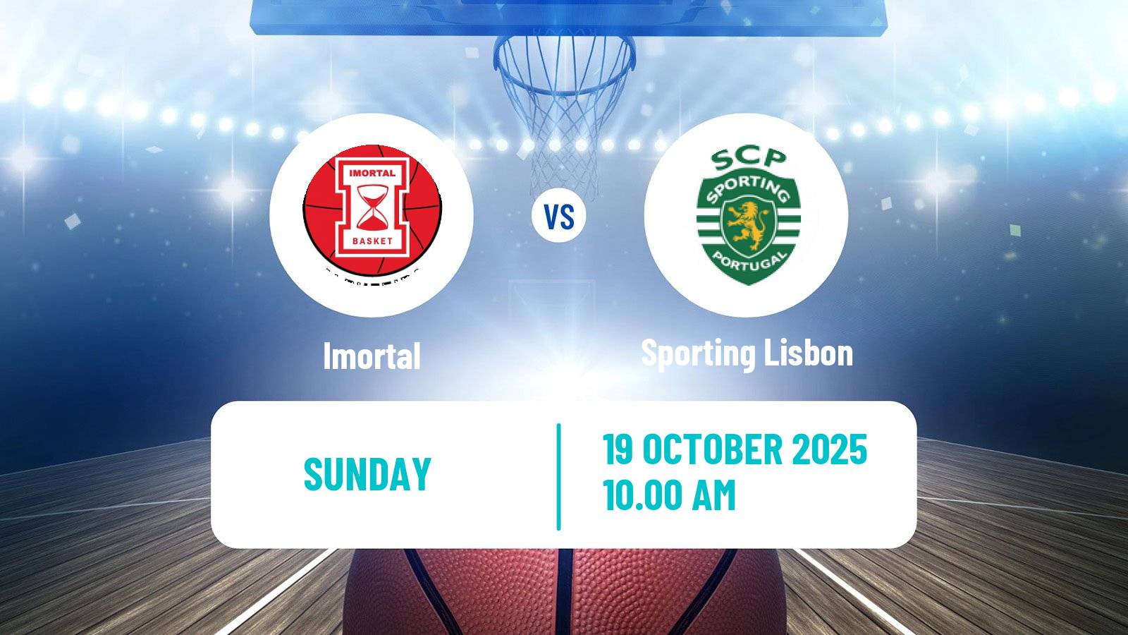 Basketball Portuguese LFB Imortal - Sporting Lisbon
