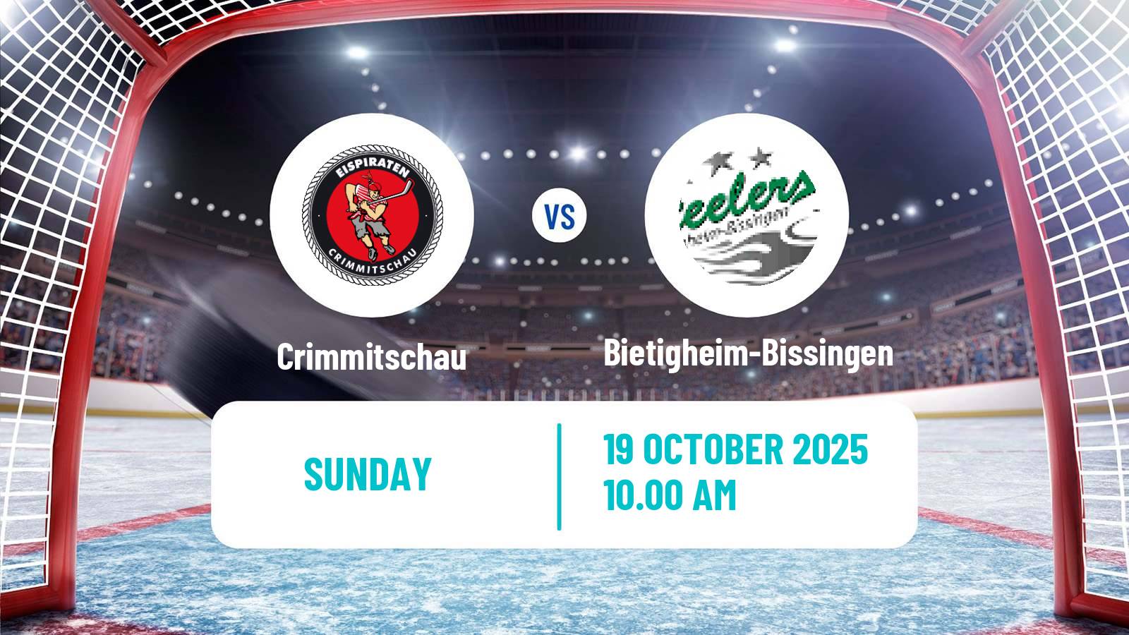 Hockey German DEL2 Crimmitschau - Bietigheim-Bissingen