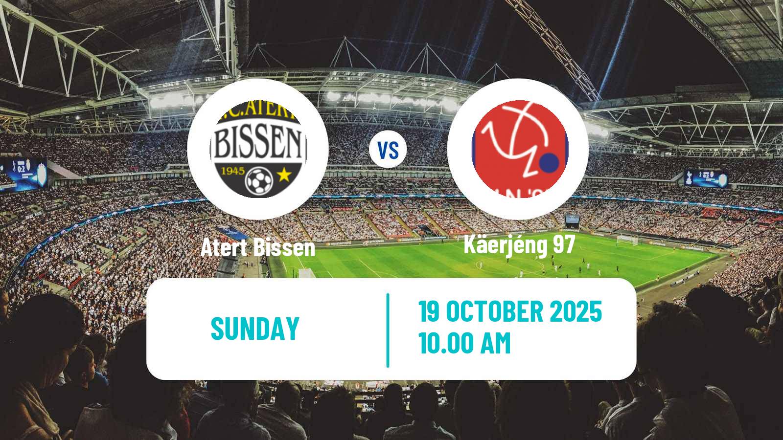 Football Luxembourg National Division Atert Bissen - Käerjéng 97