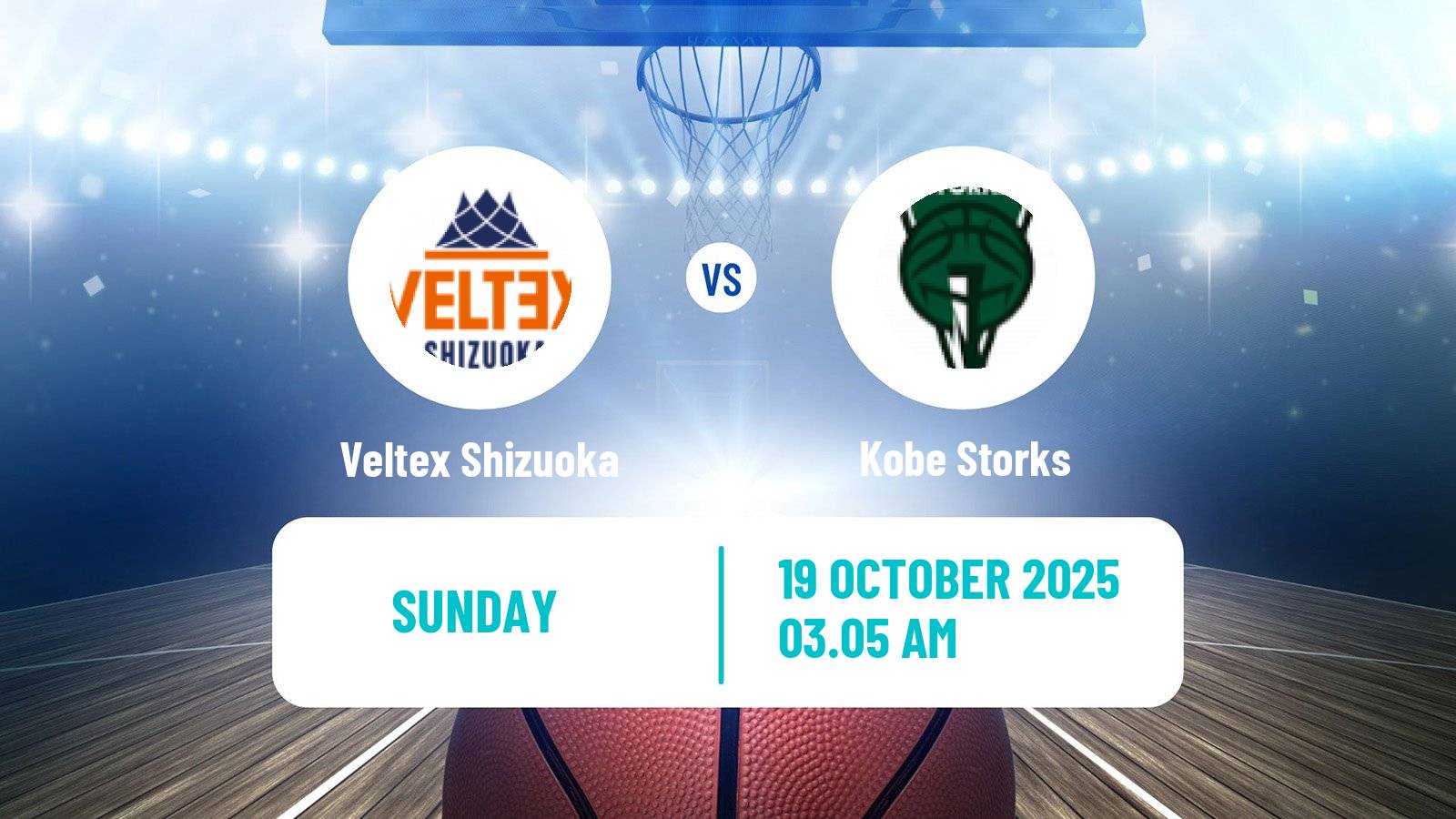 Basketball Japan B2 League Basketball Veltex Shizuoka - Kobe Storks