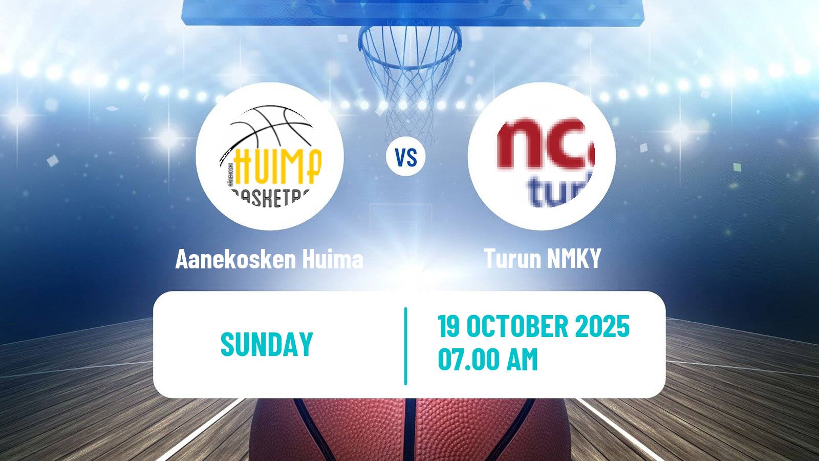 Basketball Finnish I Divisioona Basketball Women Aanekosken Huima - Turun NMKY