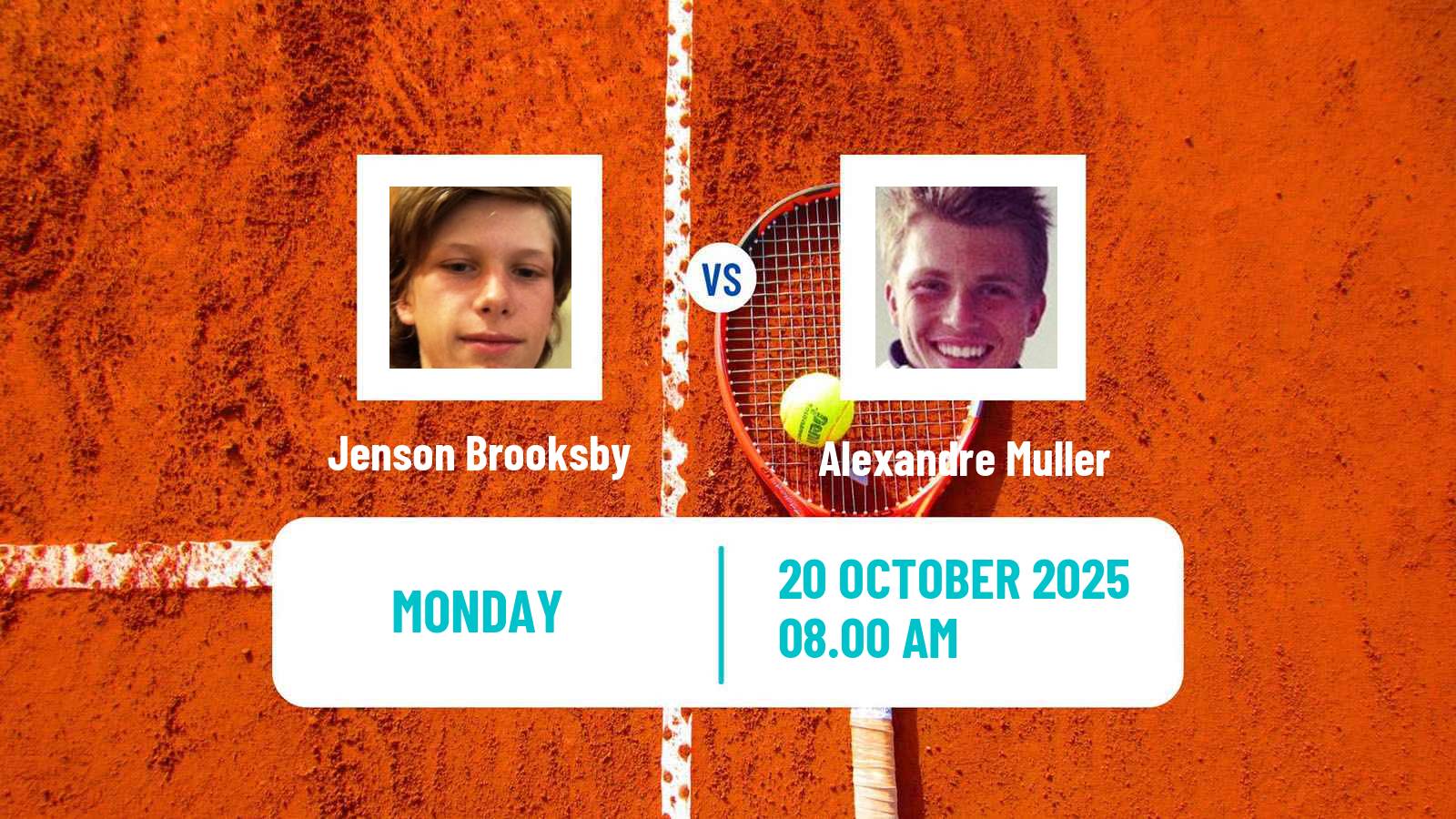 Tennis ATP Basel Jenson Brooksby - Alexandre Muller