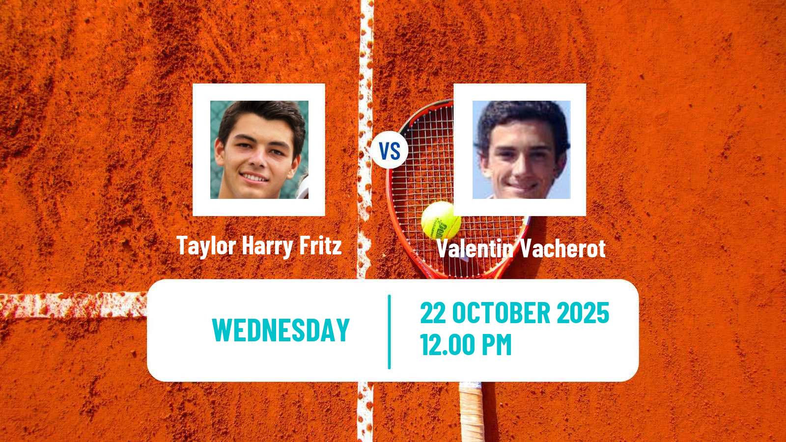 Tennis ATP Basel Taylor Harry Fritz - Valentin Vacherot