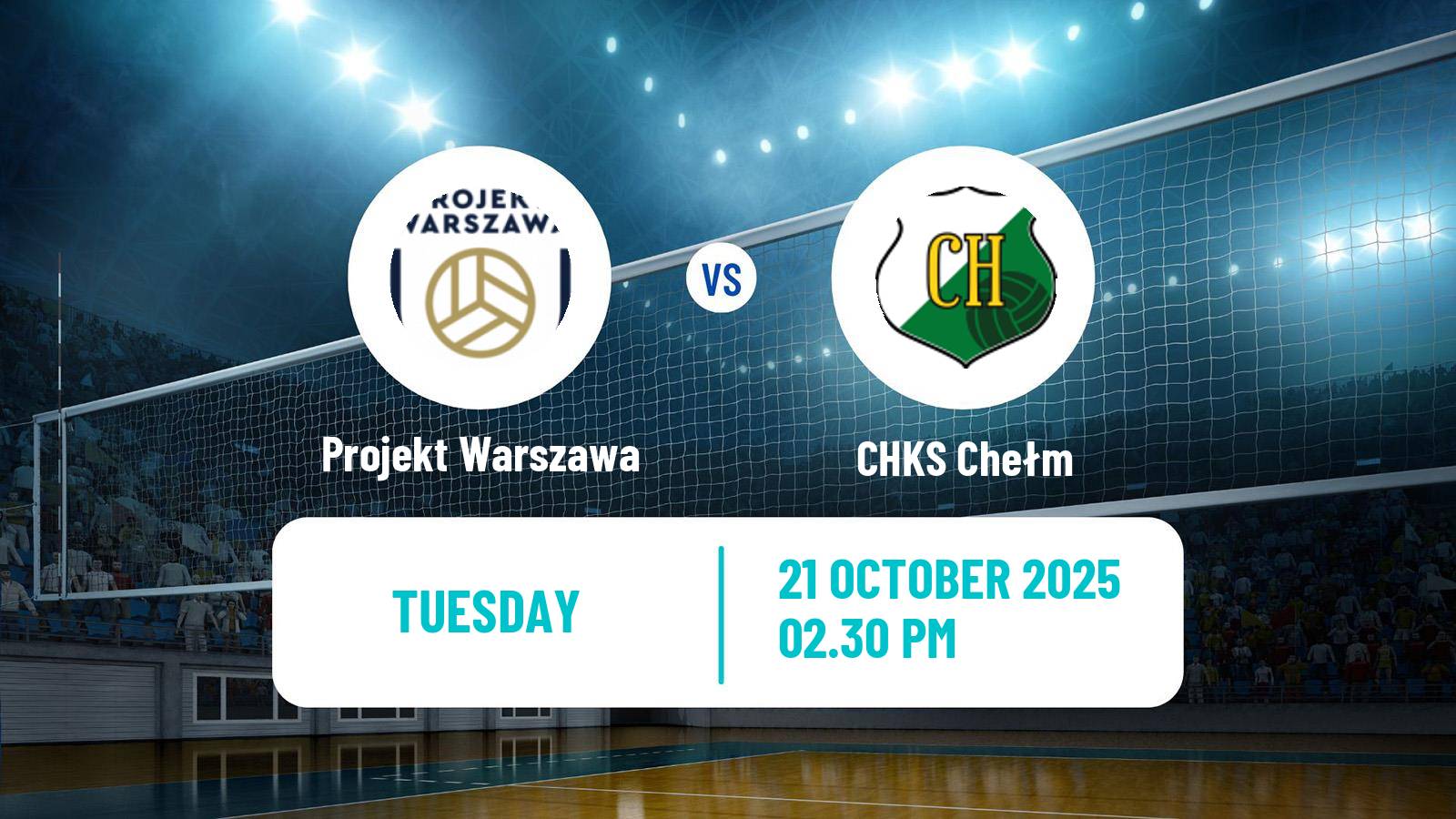 Volleyball Polish PlusLiga Projekt Warszawa - Chełm