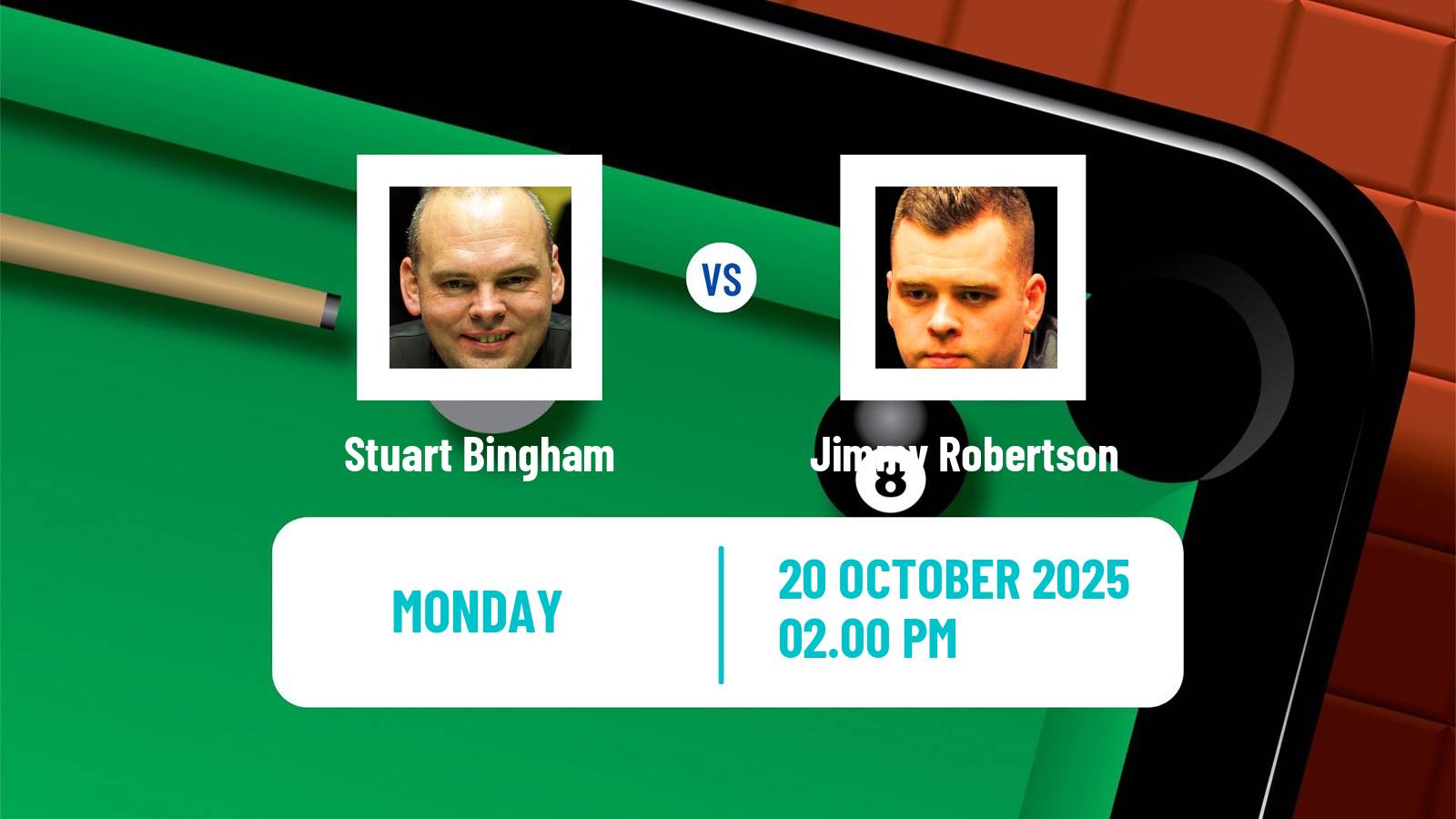 Snooker Northern Ireland Open Stuart Bingham - Jimmy Robertson