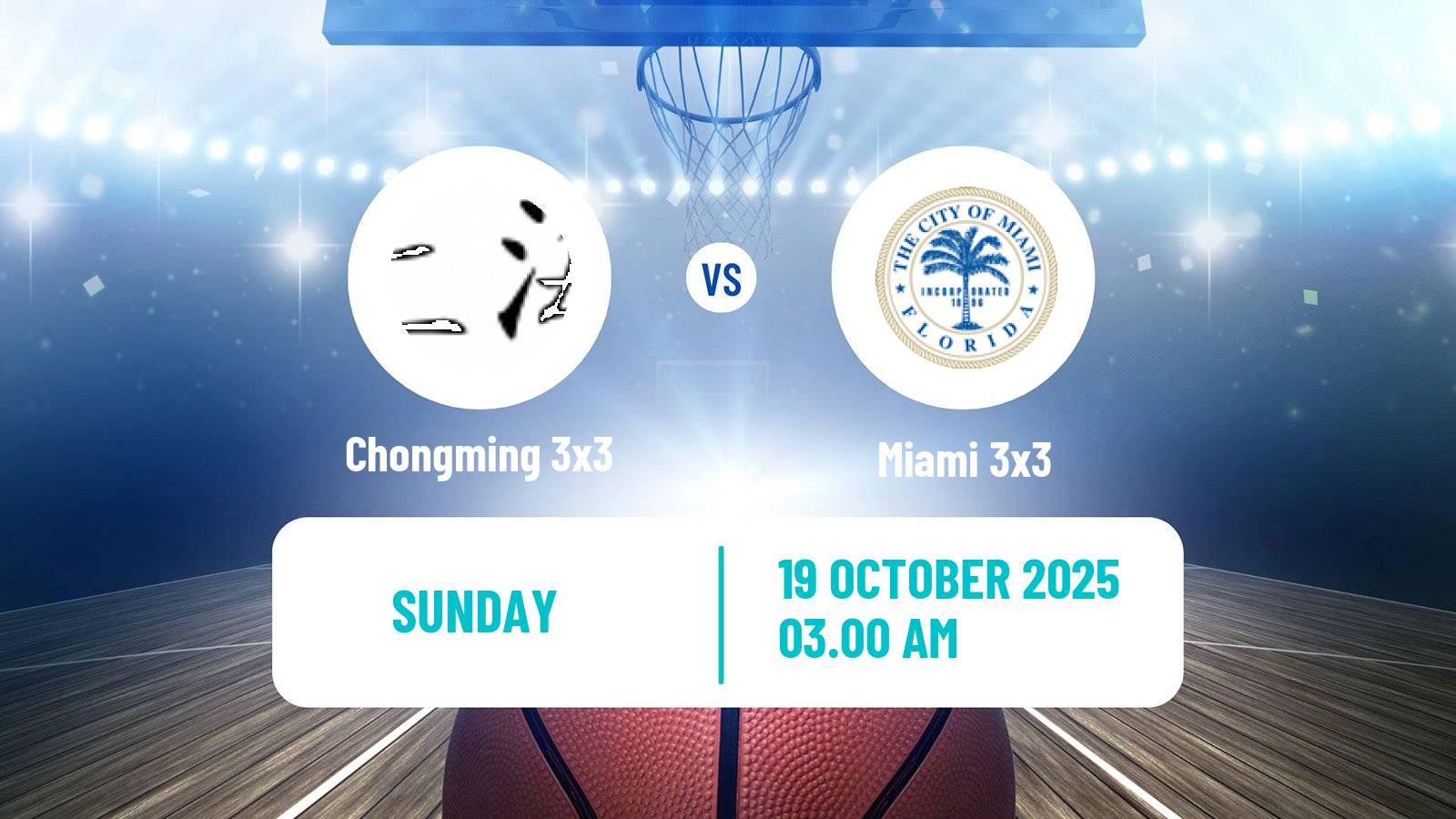 Basketball World Tour Macau 3x3 Chongming 3x3 - Miami 3x3