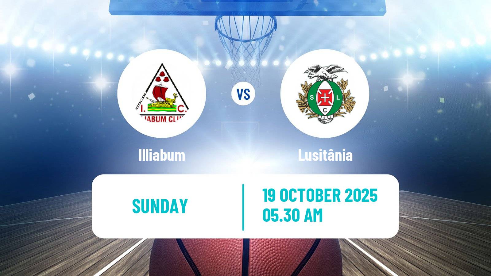 Basketball Portuguese Proliga Basketball Illiabum - Lusitânia
