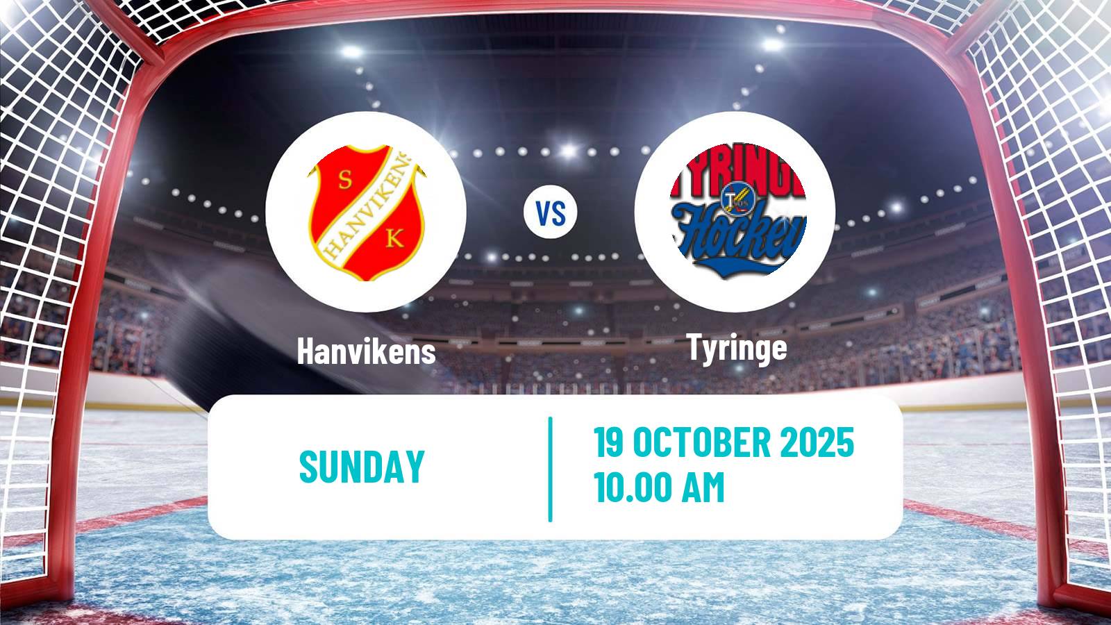 Hockey Swedish HockeyEttan Sodra Hanvikens - Tyringe
