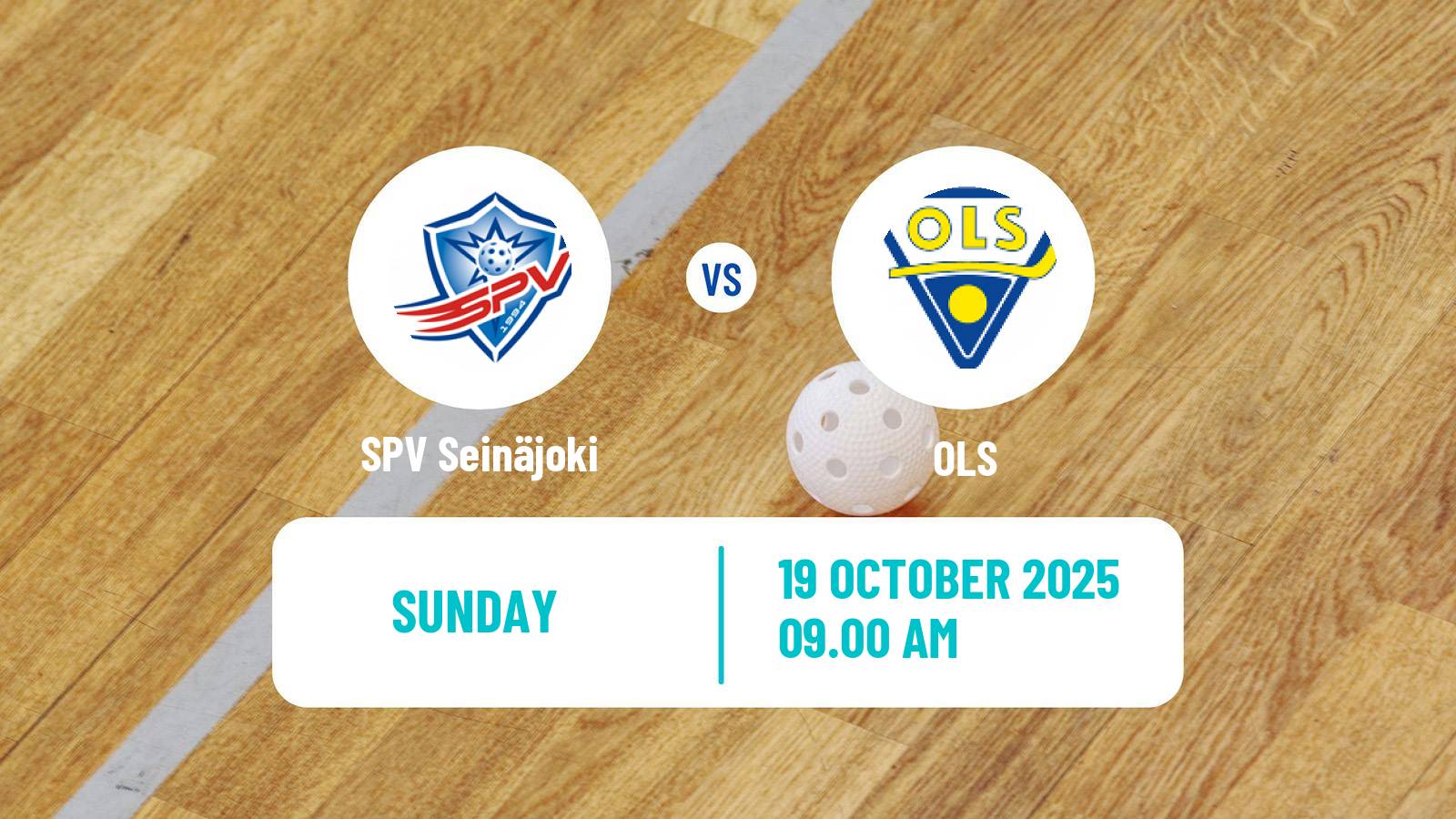 Floorball Finnish F-Liiga SPV Seinäjoki - OLS