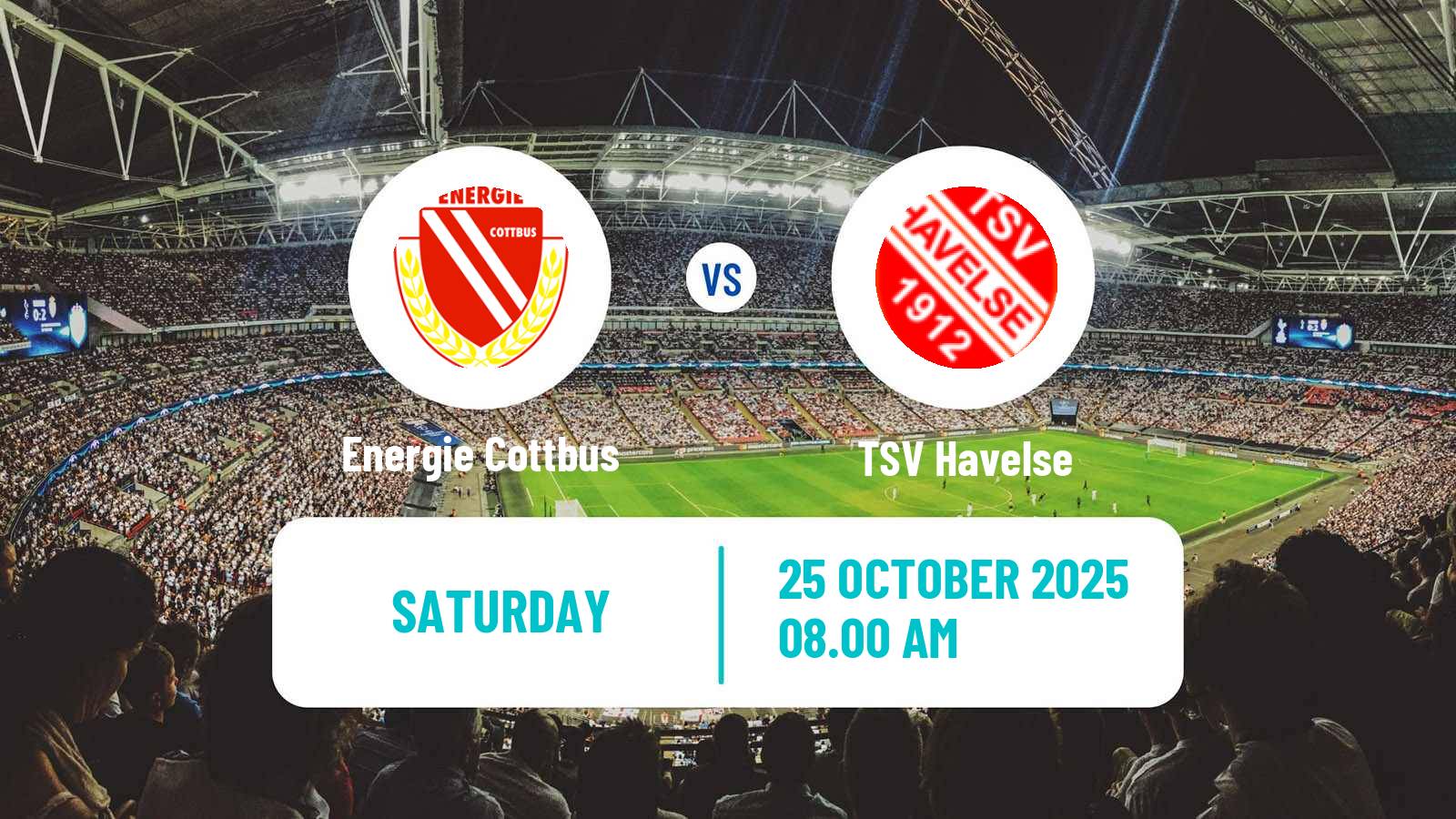 Football German 3 Bundesliga Energie Cottbus - TSV Havelse