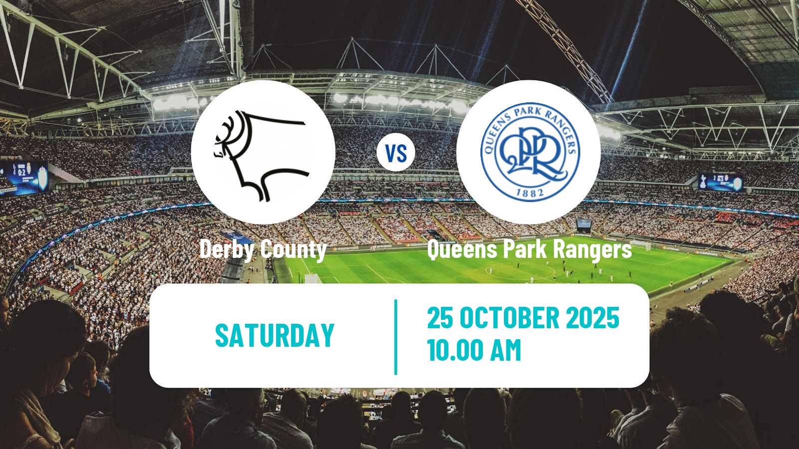 Football English League Championship Derby County - Queens Park Rangers
