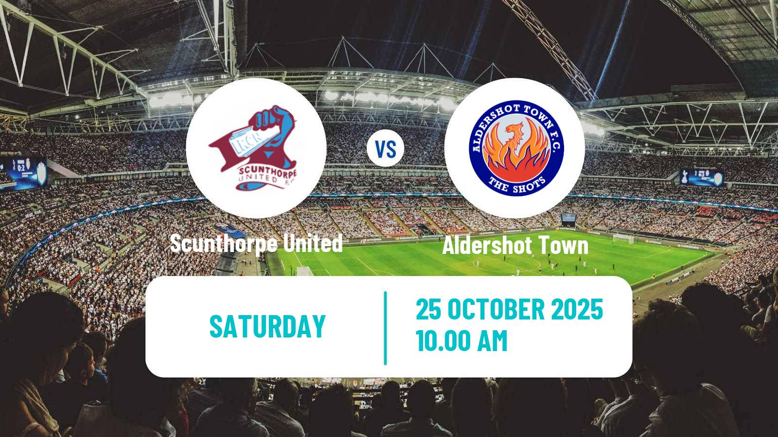 Football English National League Scunthorpe United - Aldershot Town
