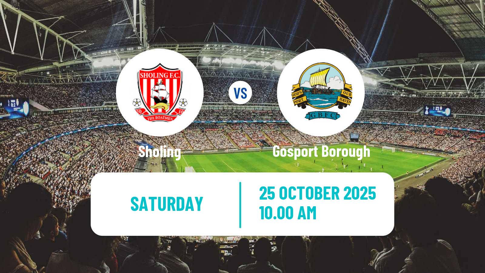 Football English Southern League South Division Sholing - Gosport Borough