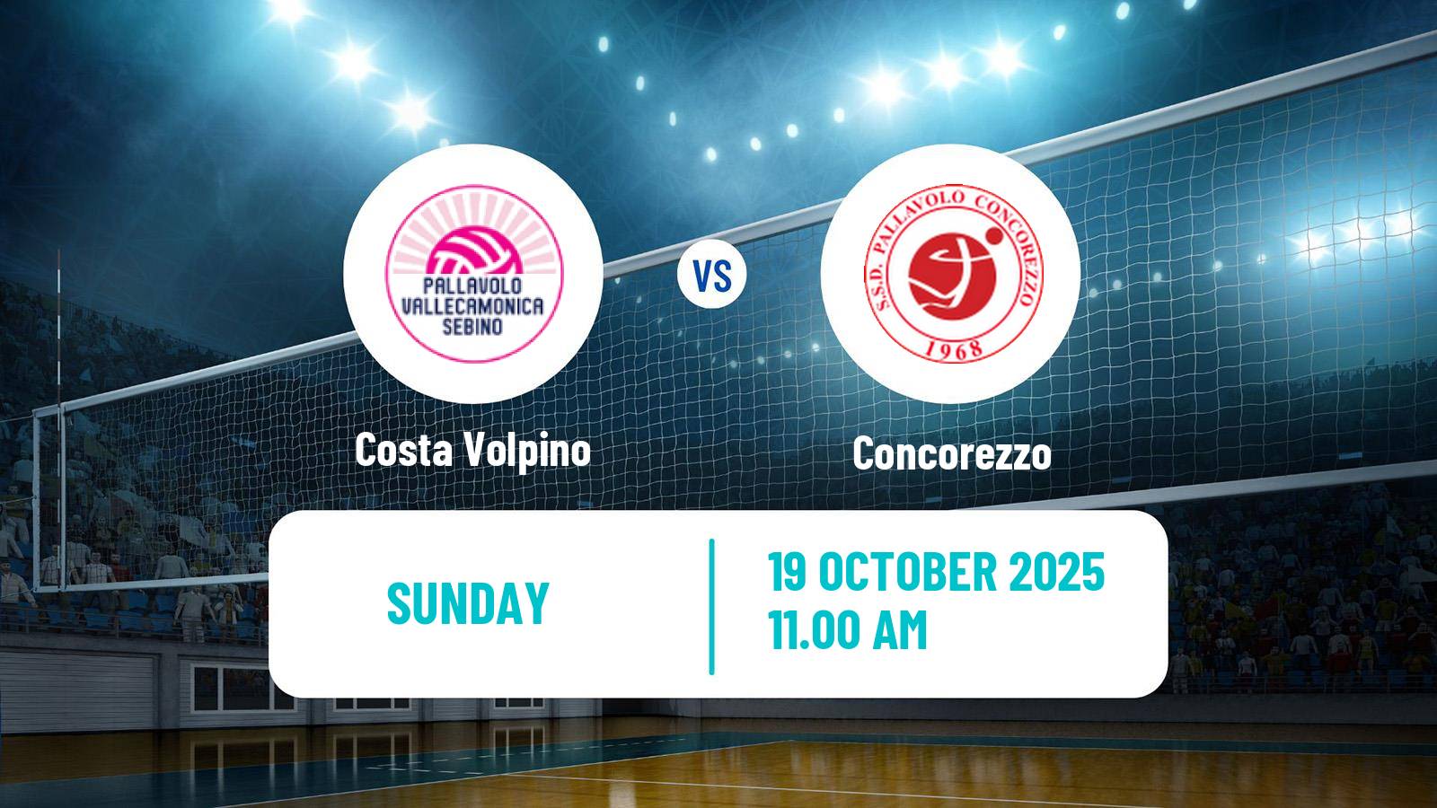 Volleyball Italian Serie A2 Volleyball Women Costa Volpino - Concorezzo