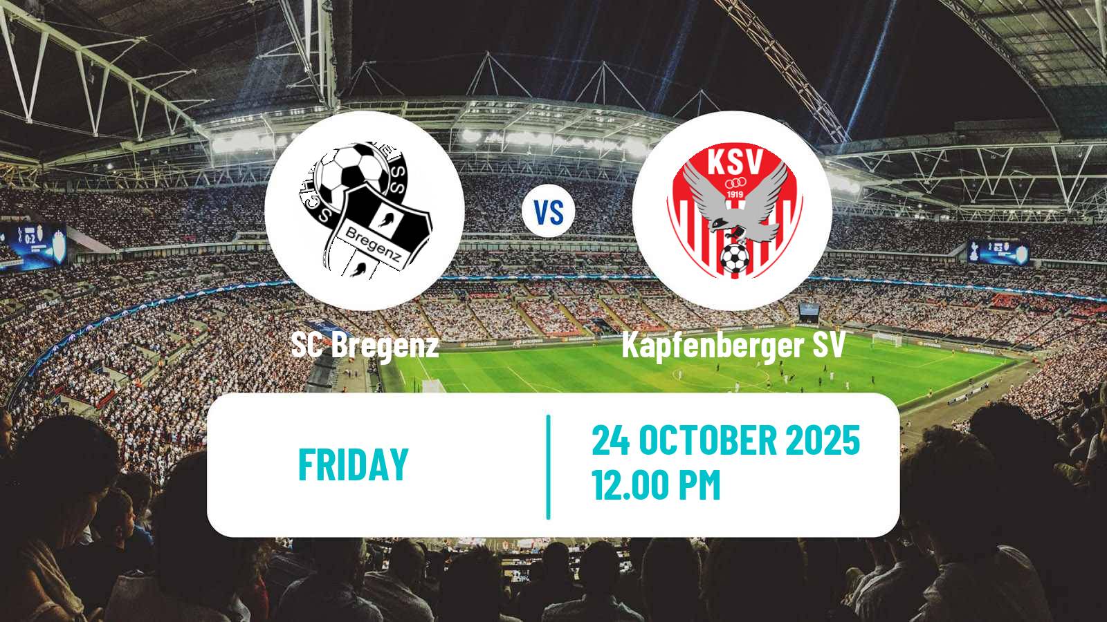 Football Austrian 2 Liga Bregenz - Kapfenberger SV