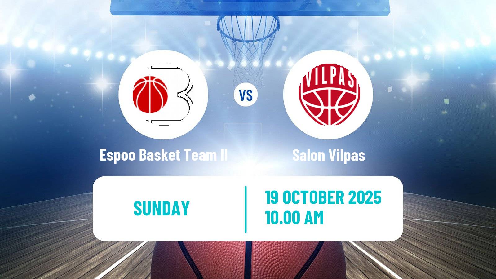 Basketball Finnish I Divisioona Basketball Women Espoo Basket Team II - Salon Vilpas
