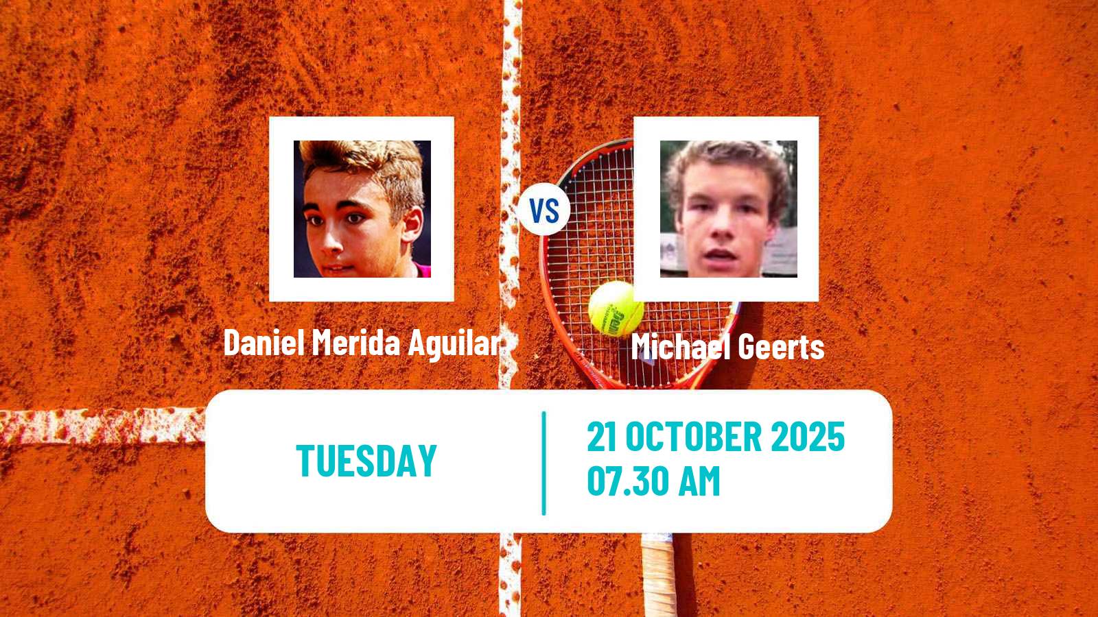 Tennis Hamburg Challenger Men Daniel Merida Aguilar - Michael Geerts