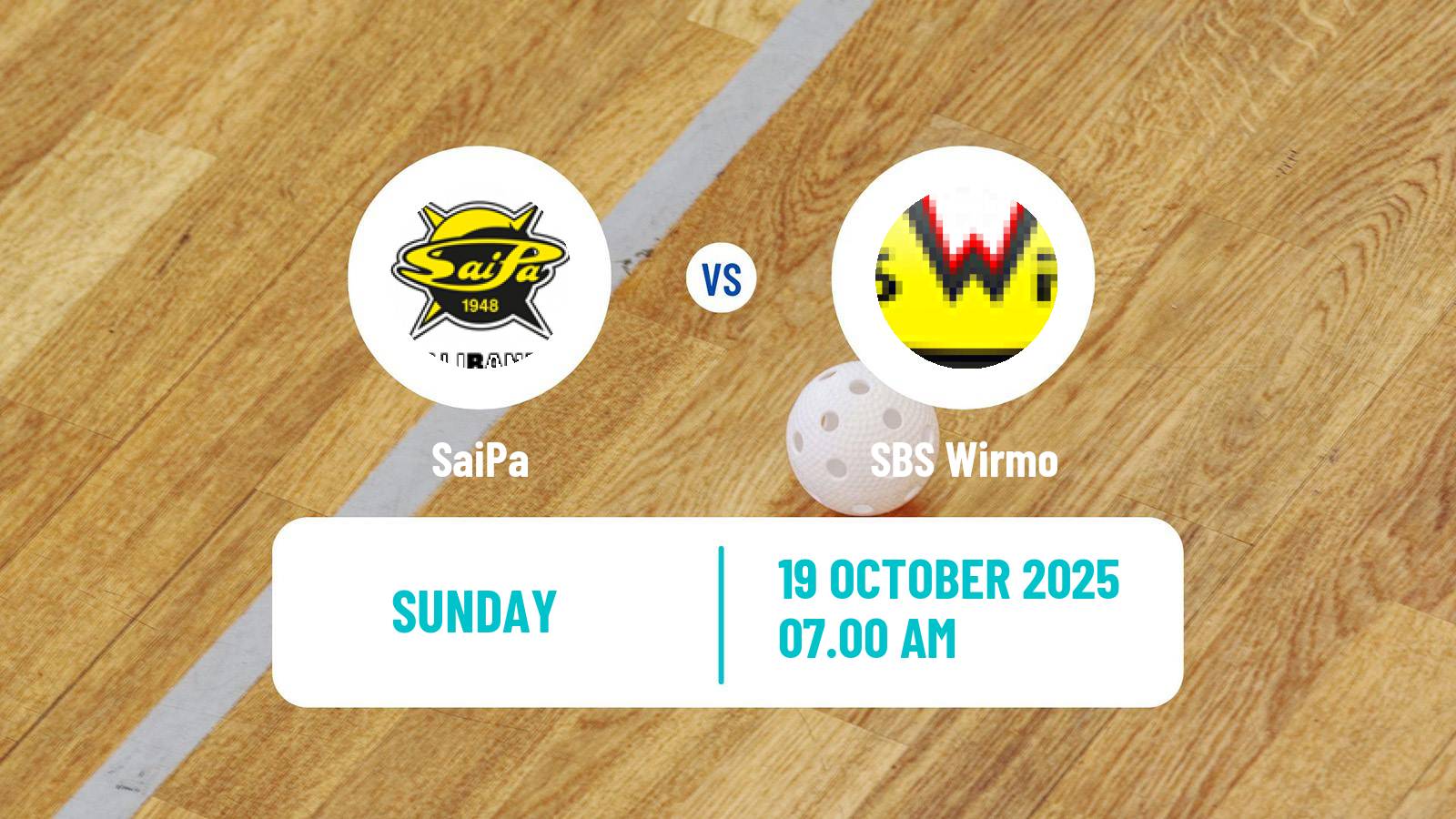 Floorball Finnish Divari SaiPa - Wirmo