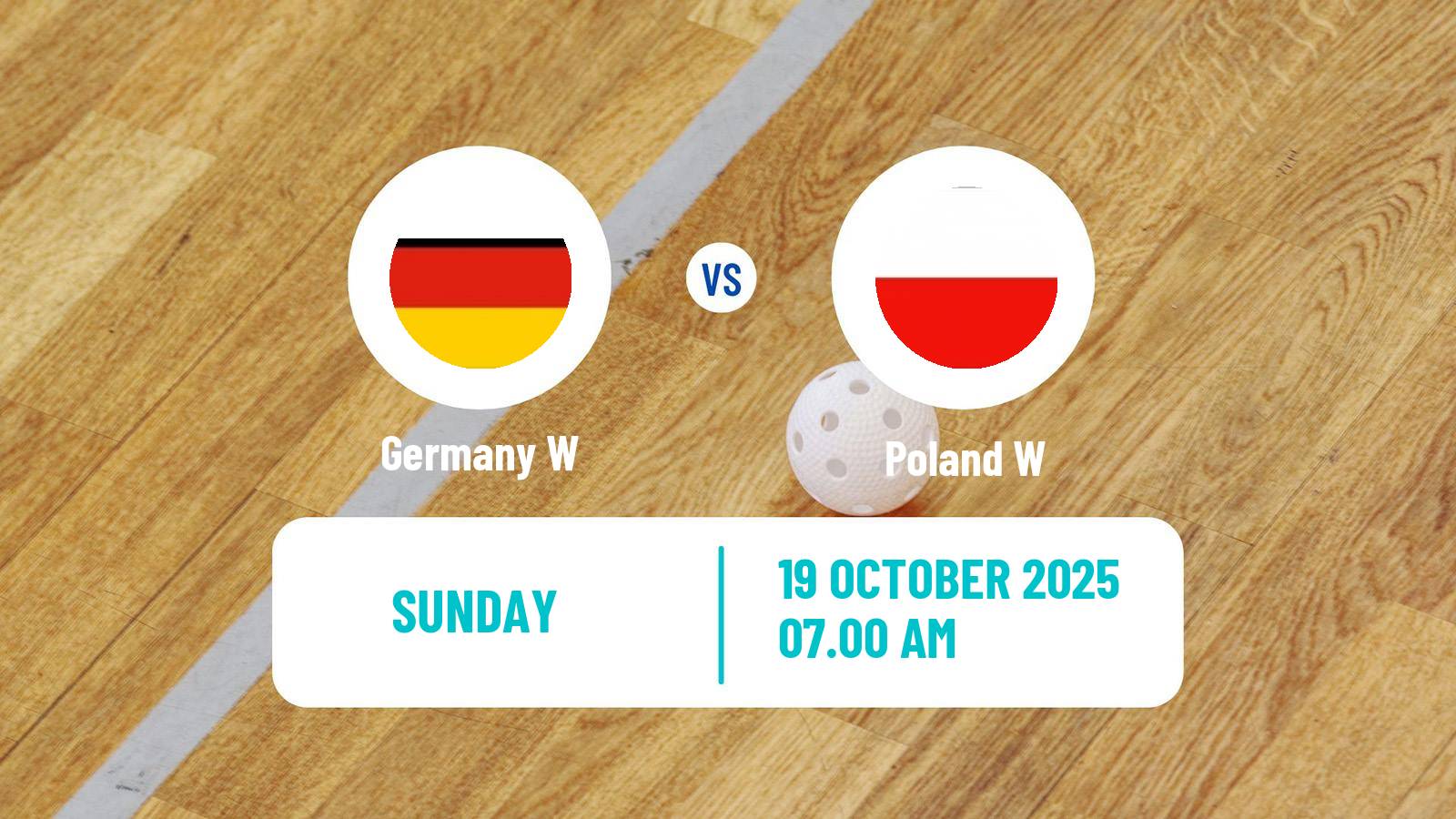 Floorball Friendly International Floorball Women Germany W - Poland W